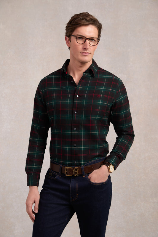 Classic Button Down Shirt (Emerald)
