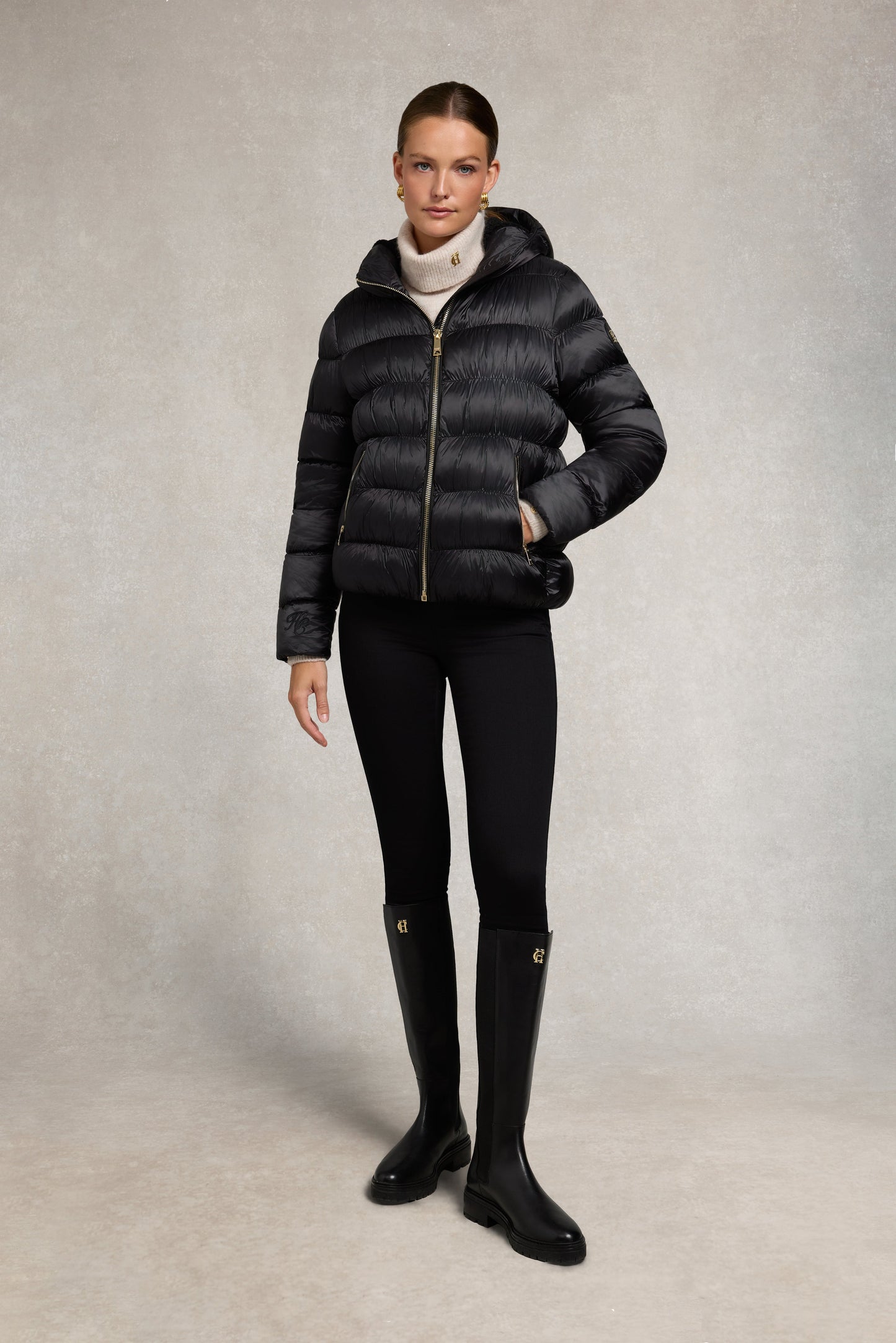 Harrow Padded Jacket (Deep Black)