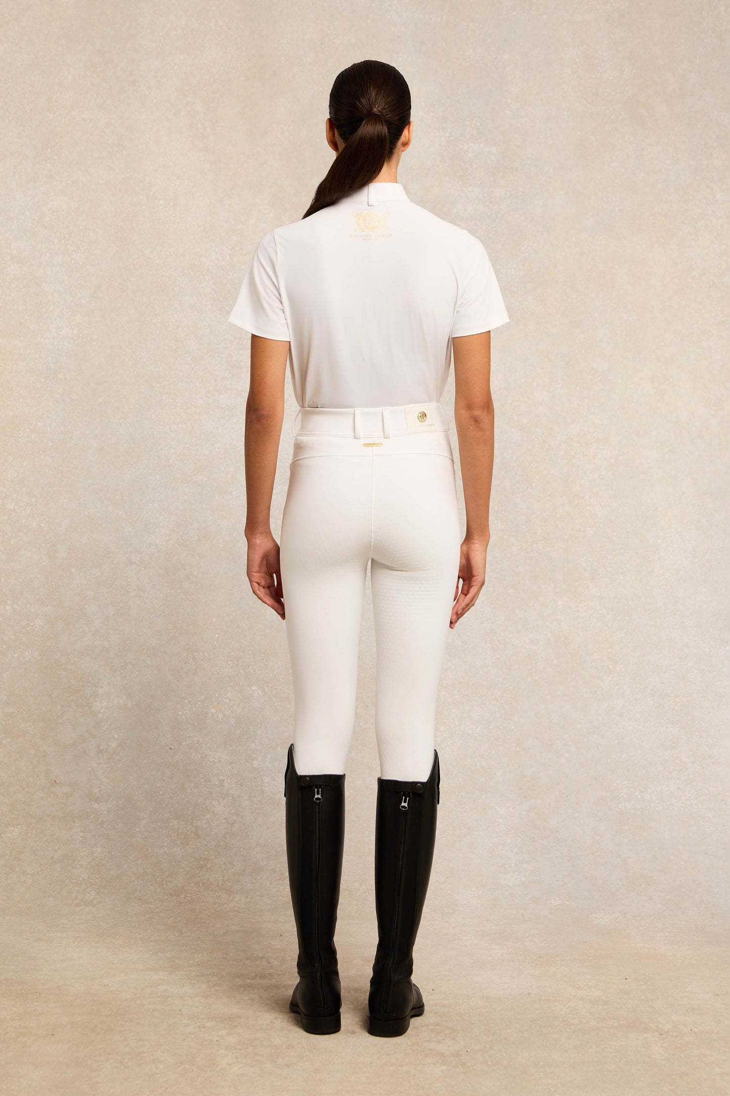 Gatcombe Short Sleeve Showshirt (White)