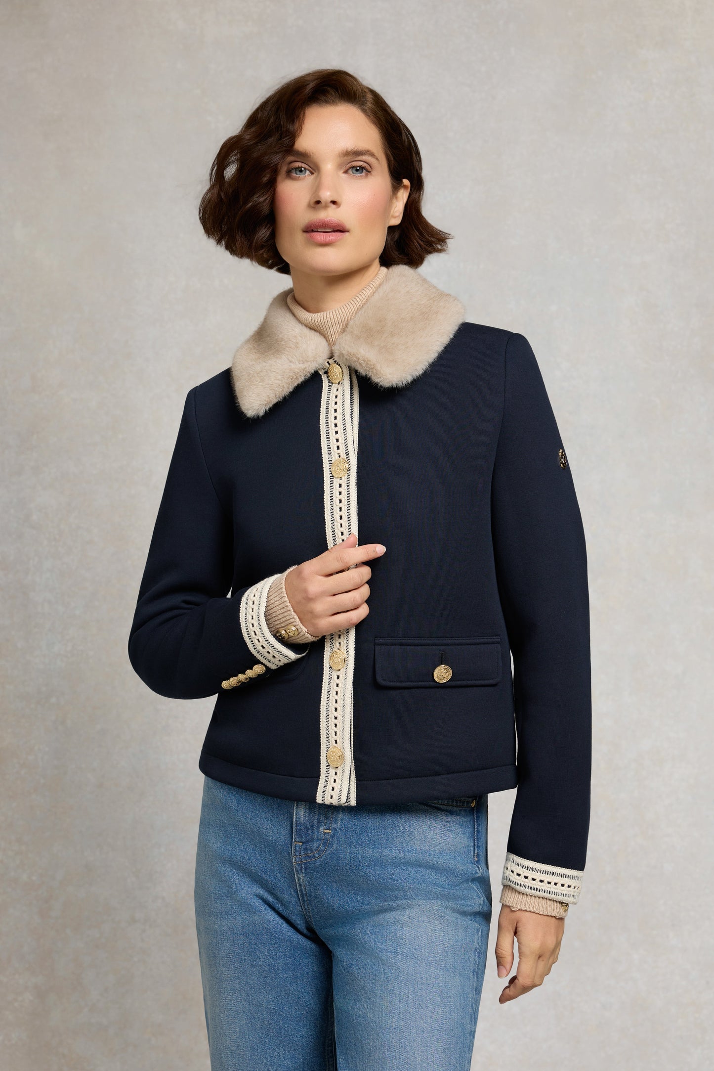 Ottie Trophy Jacket (Ink Navy)