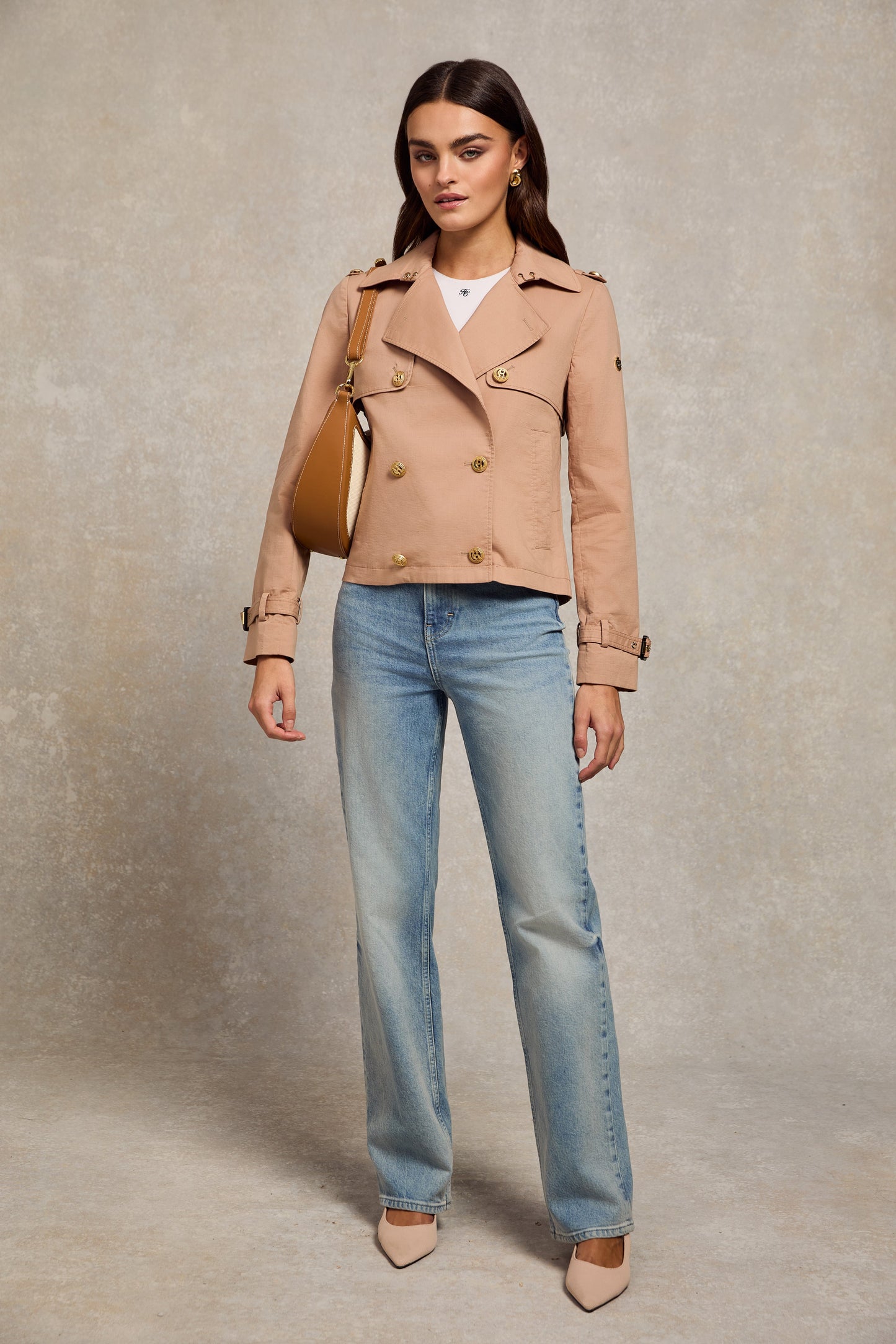 Buckley Trench Jacket (Nude)