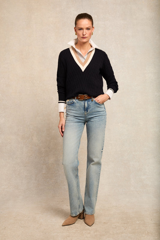 Classic Straight Jean (Vintage Indigo)