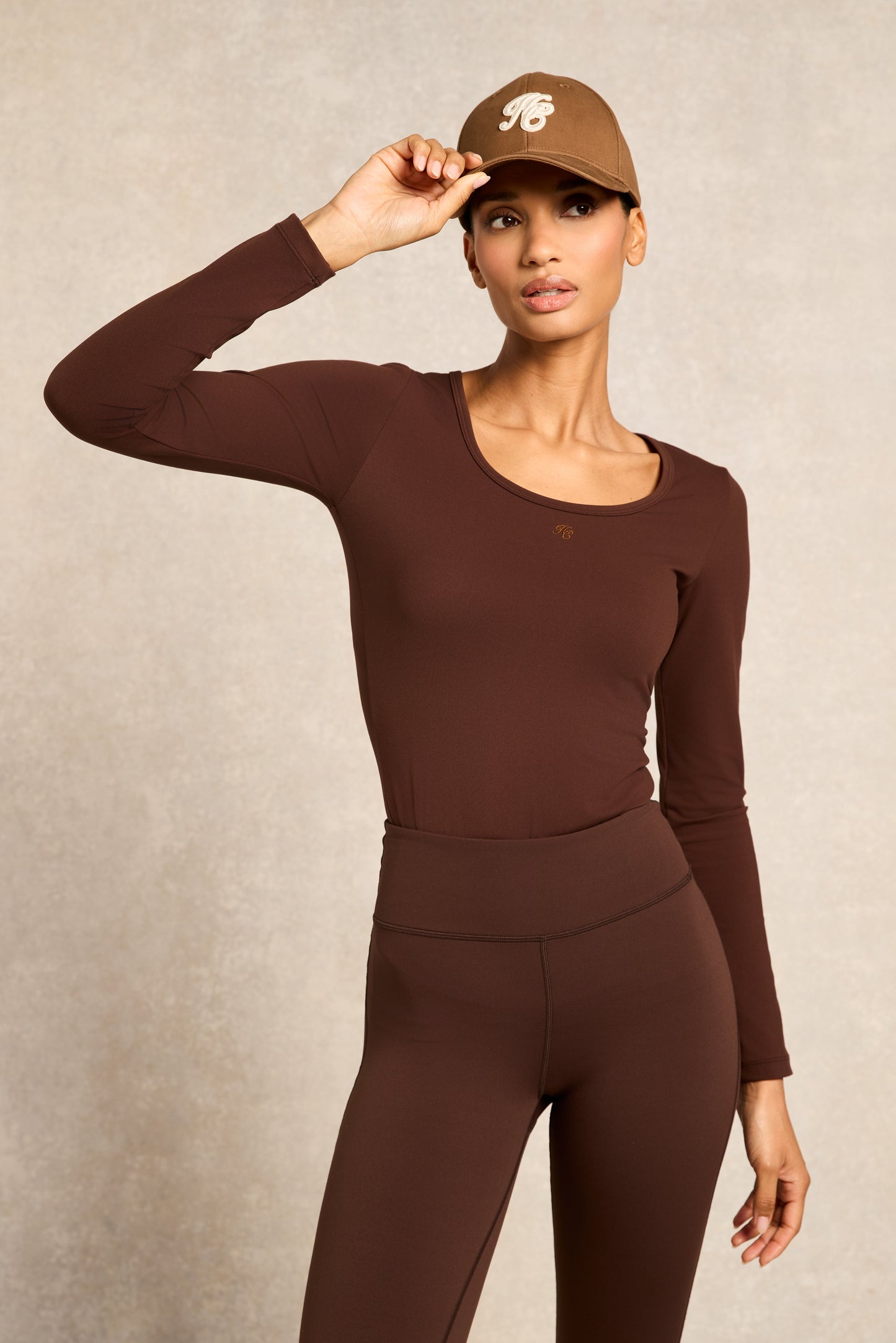 Supersoft Contour Legging (Walnut)