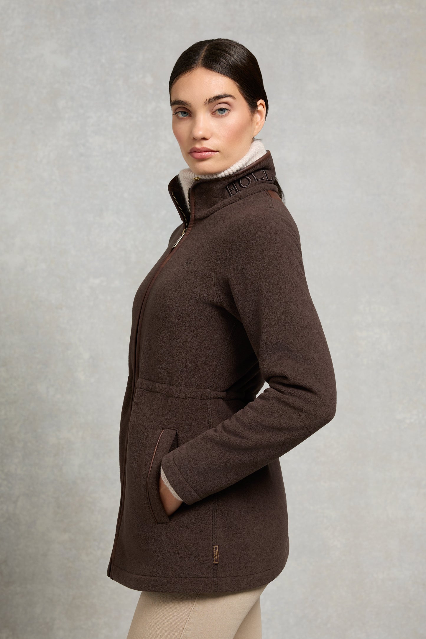 Country Longline Fleece (Chocolate)