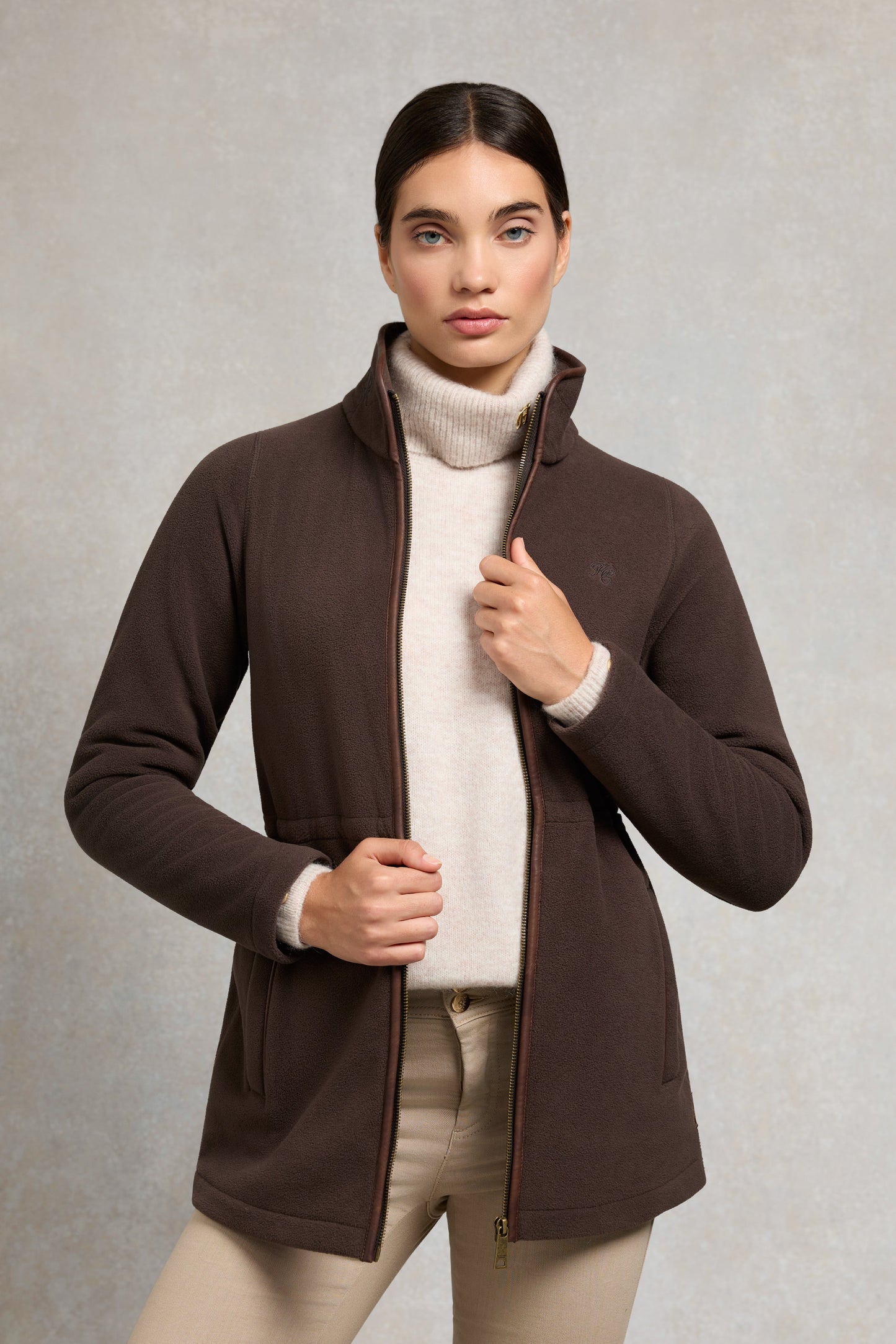 Country Longline Fleece (Chocolate)