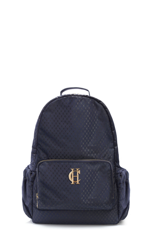 Burghley Backpack (Ink Navy Monogram)