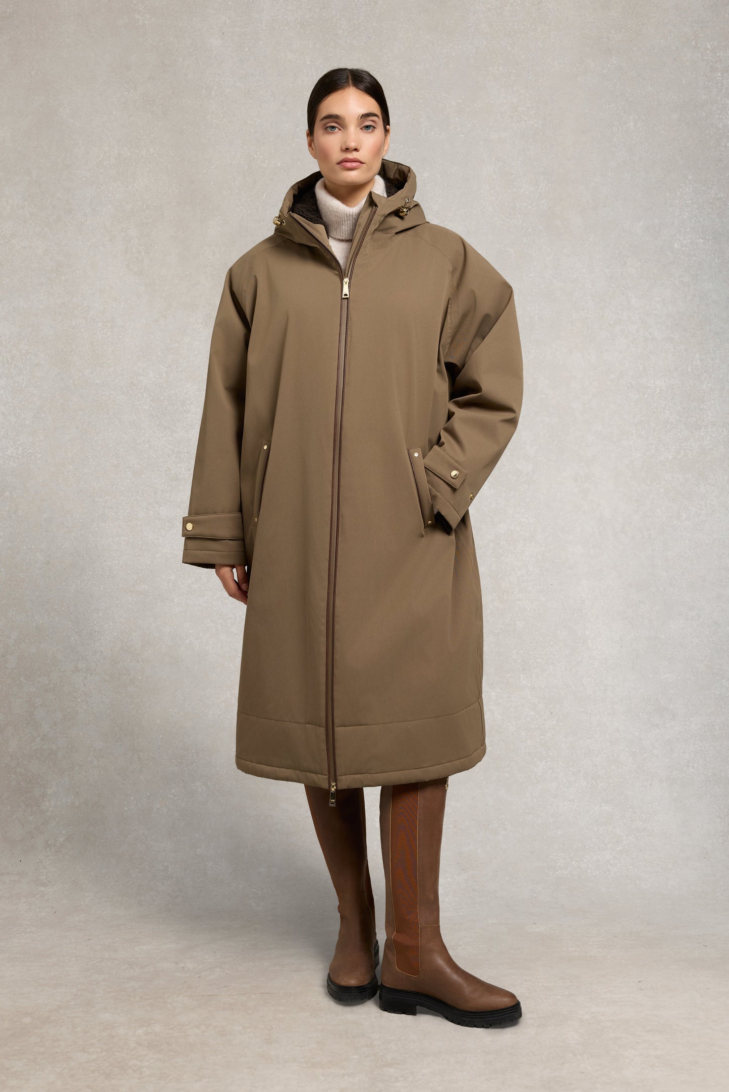 One-Size Waterproof Coat (Mink)