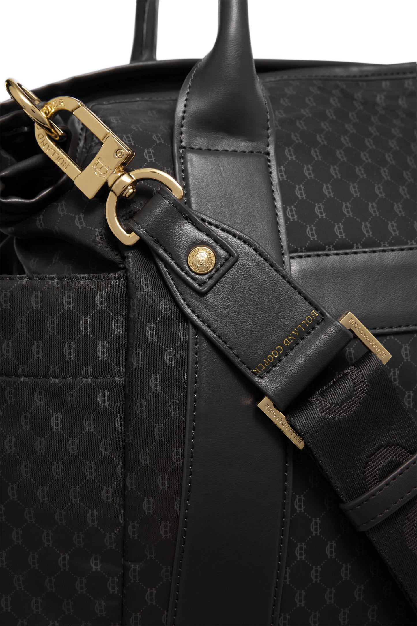 Cheltenham Tote Bag (Black Monogram)