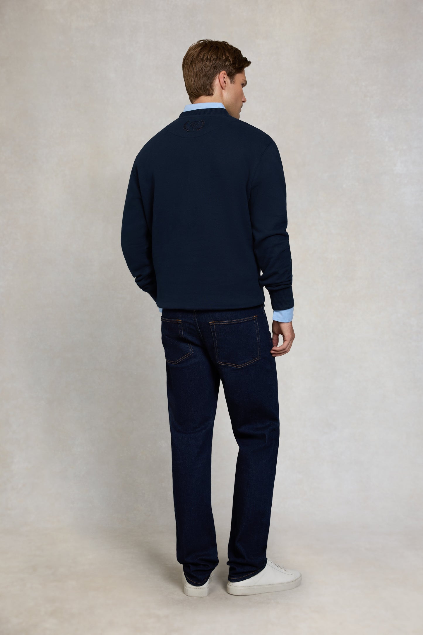 Men's Crew Neck Sweat (Ink Navy)