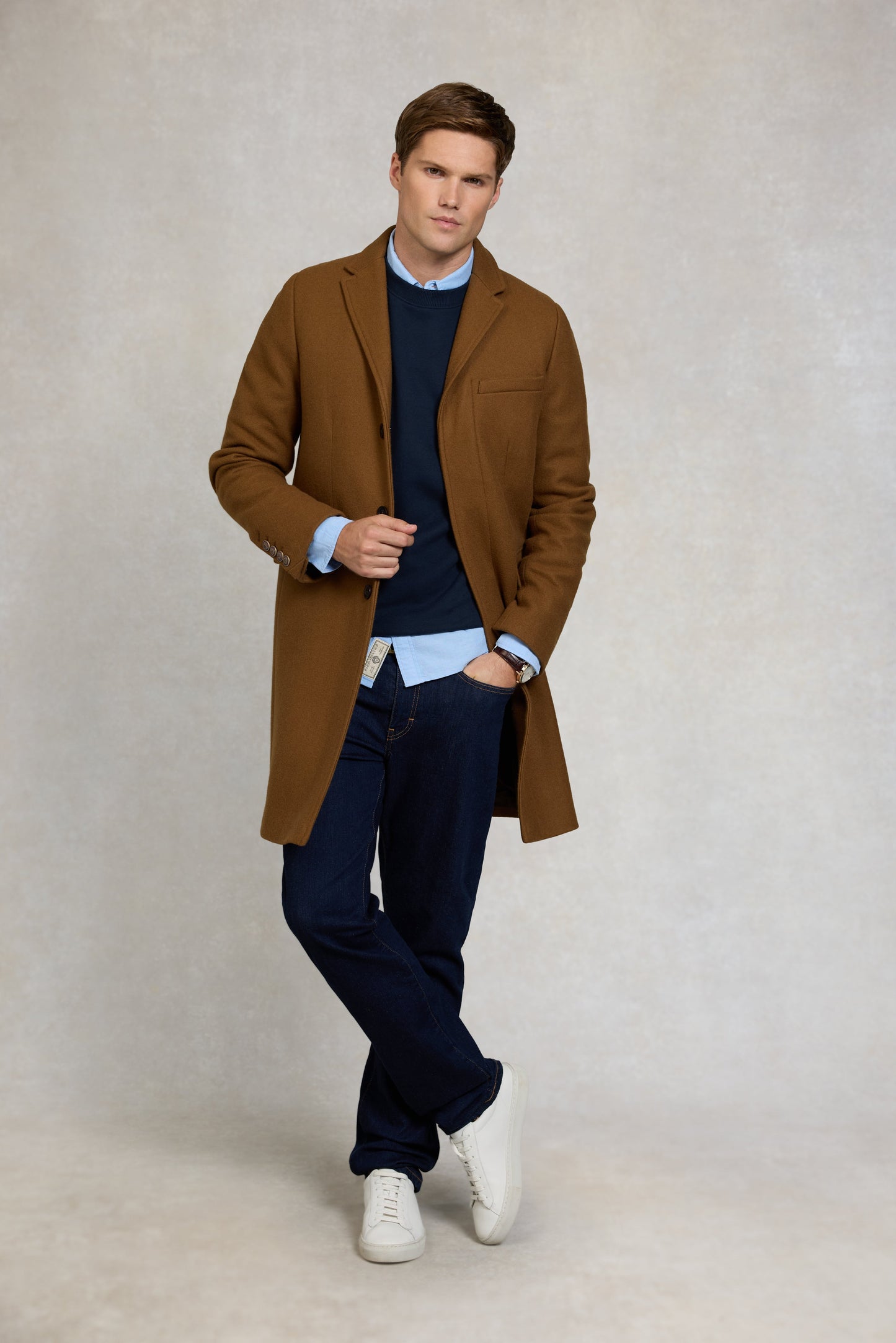 Men's Crew Neck Sweat (Ink Navy)