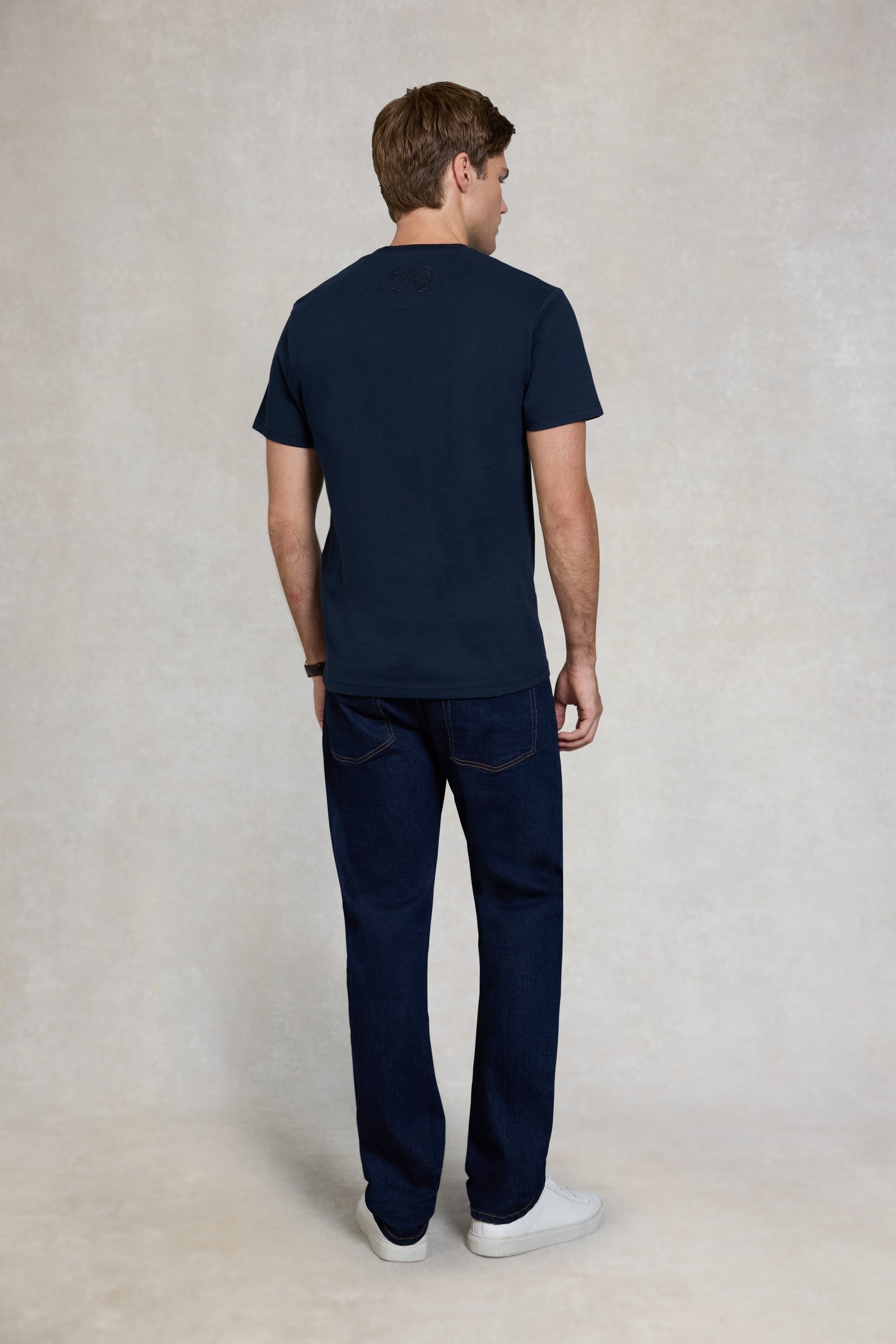 Men's Crew Neck T-Shirt (Ink Navy)