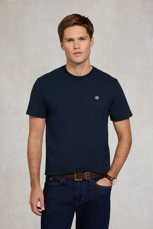 Men's Crew Neck T-Shirt (Ink Navy)