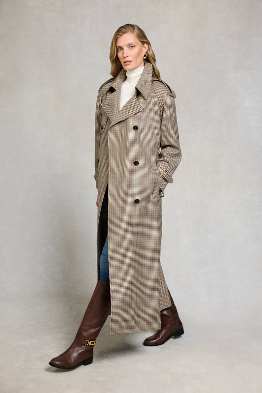 Full Length Soho Trench Coat (Westminster Tweed)