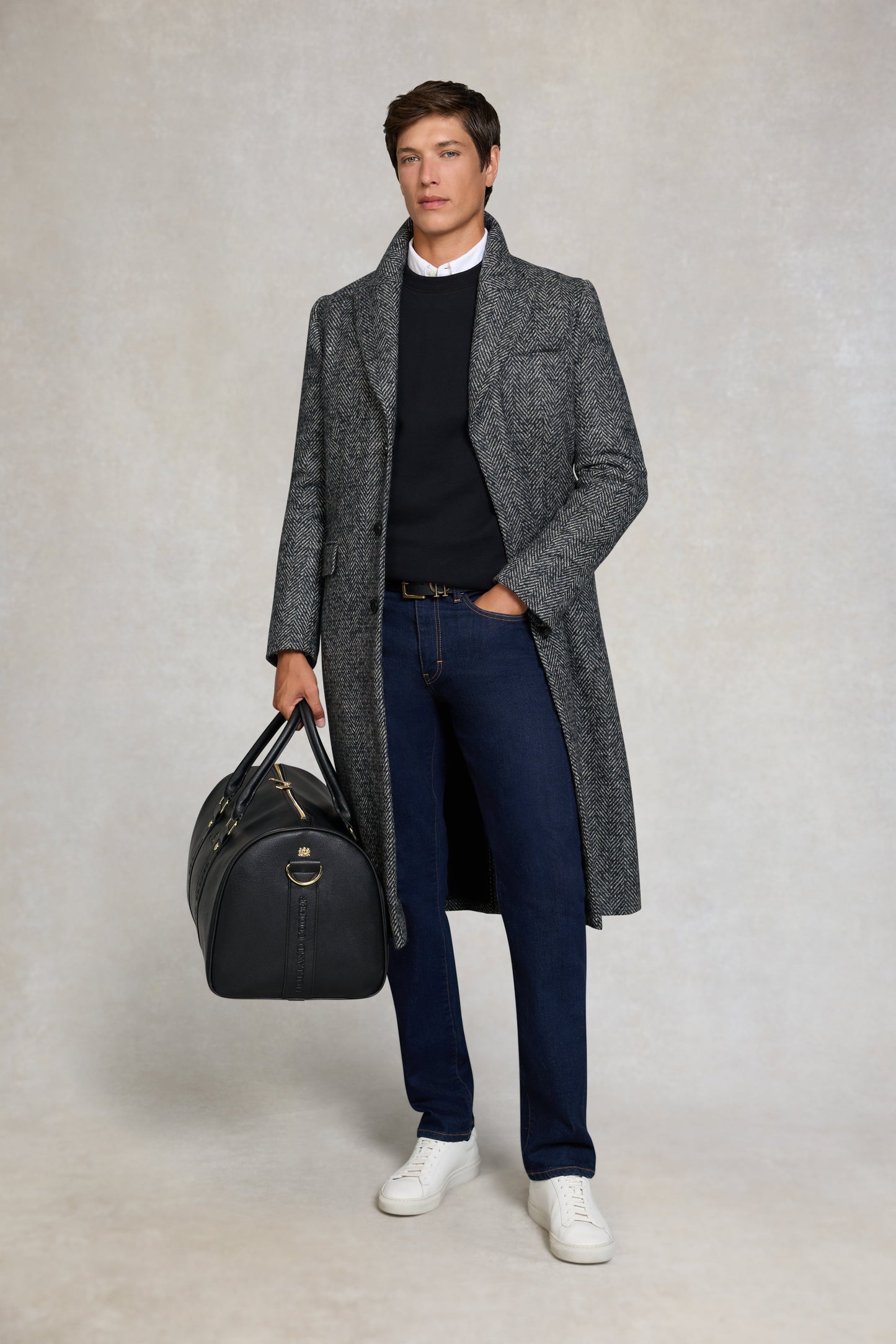 Men's Crew Neck Sweat (Black)