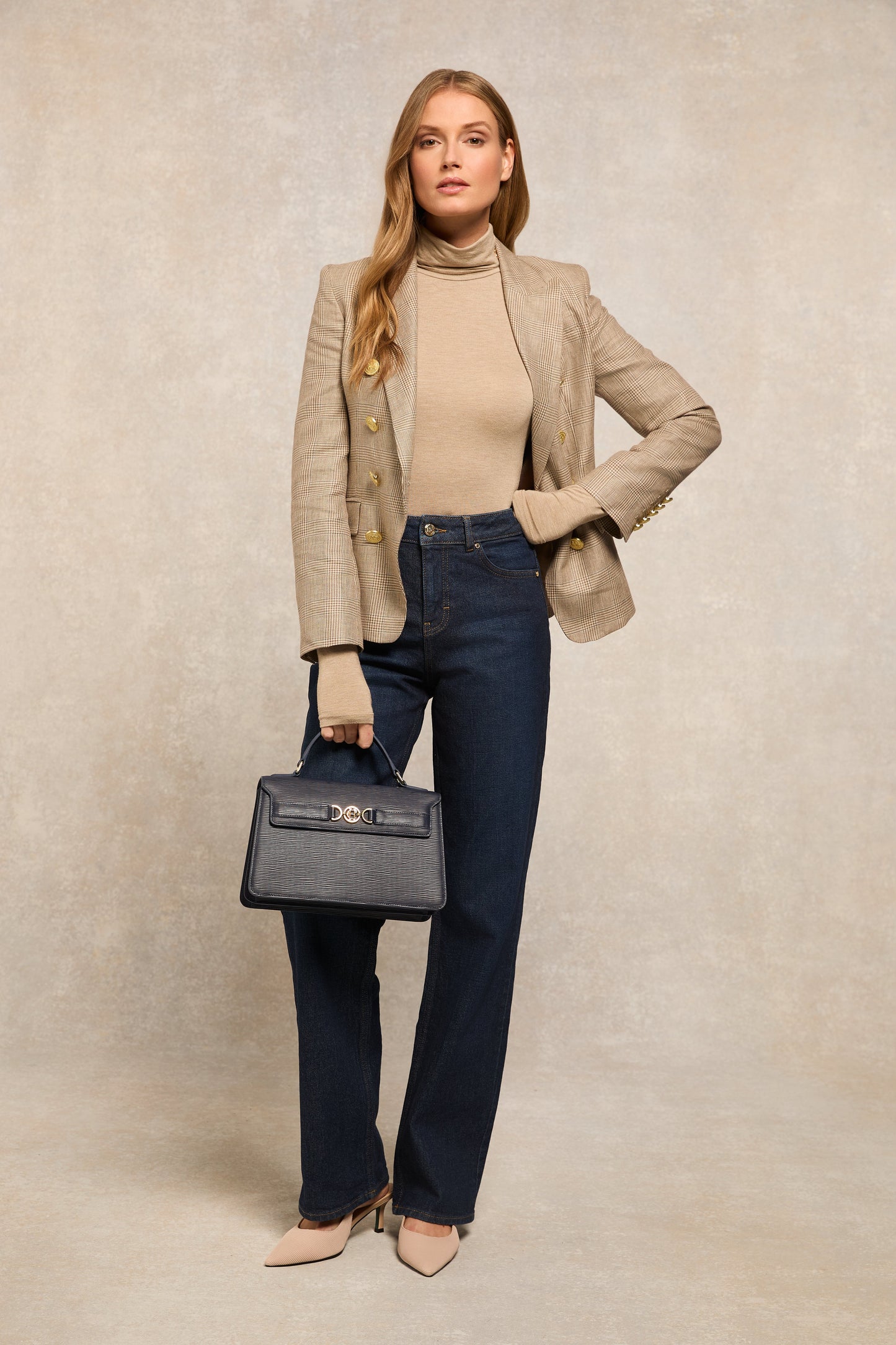 Paige Roll Neck (Oatmeal)