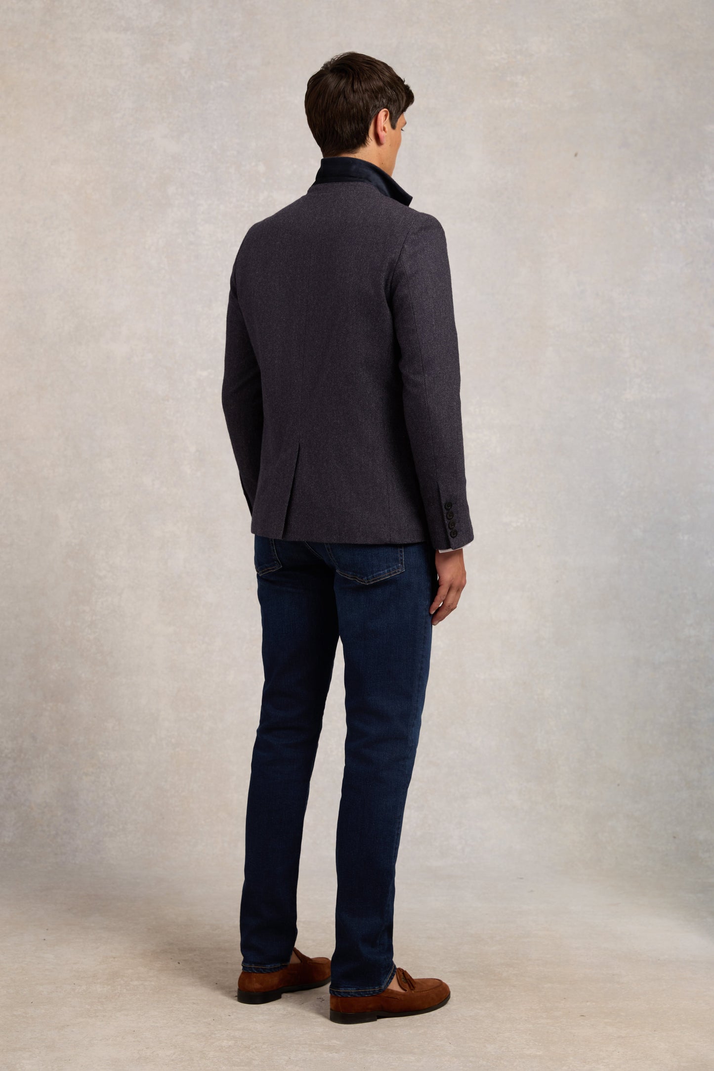 The Single Breasted Blazer (Navy Duke)