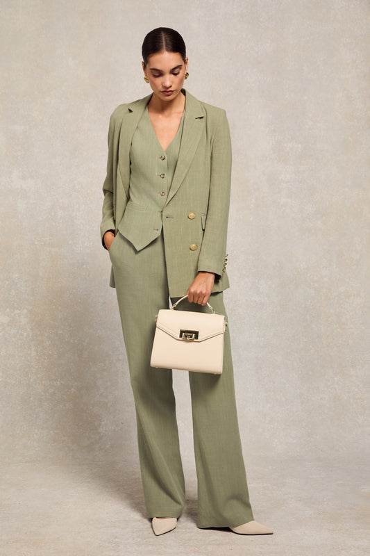 The Sage Linen Suit