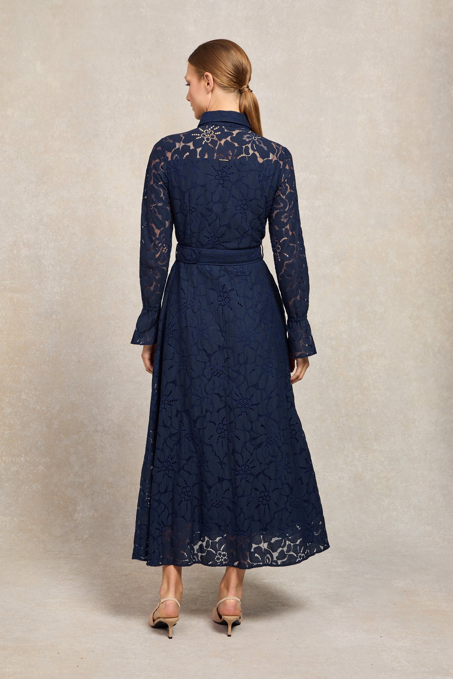 Annabel Lace Dress (Ink Navy)