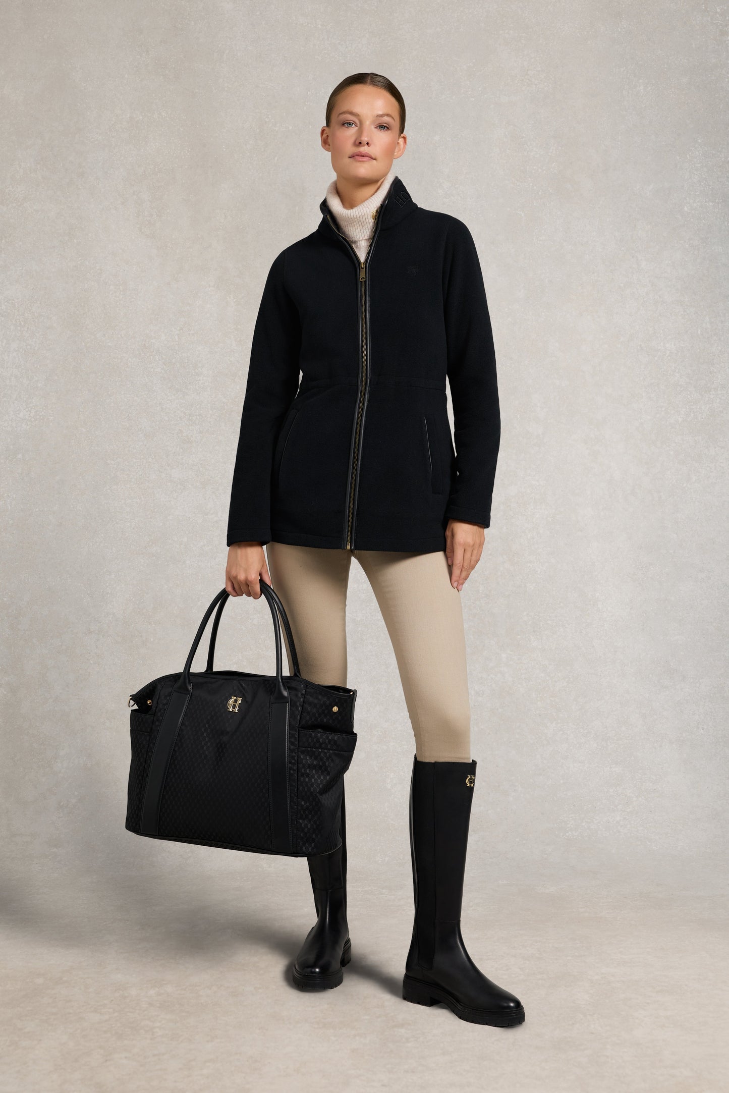 Country Longline Fleece (Black)