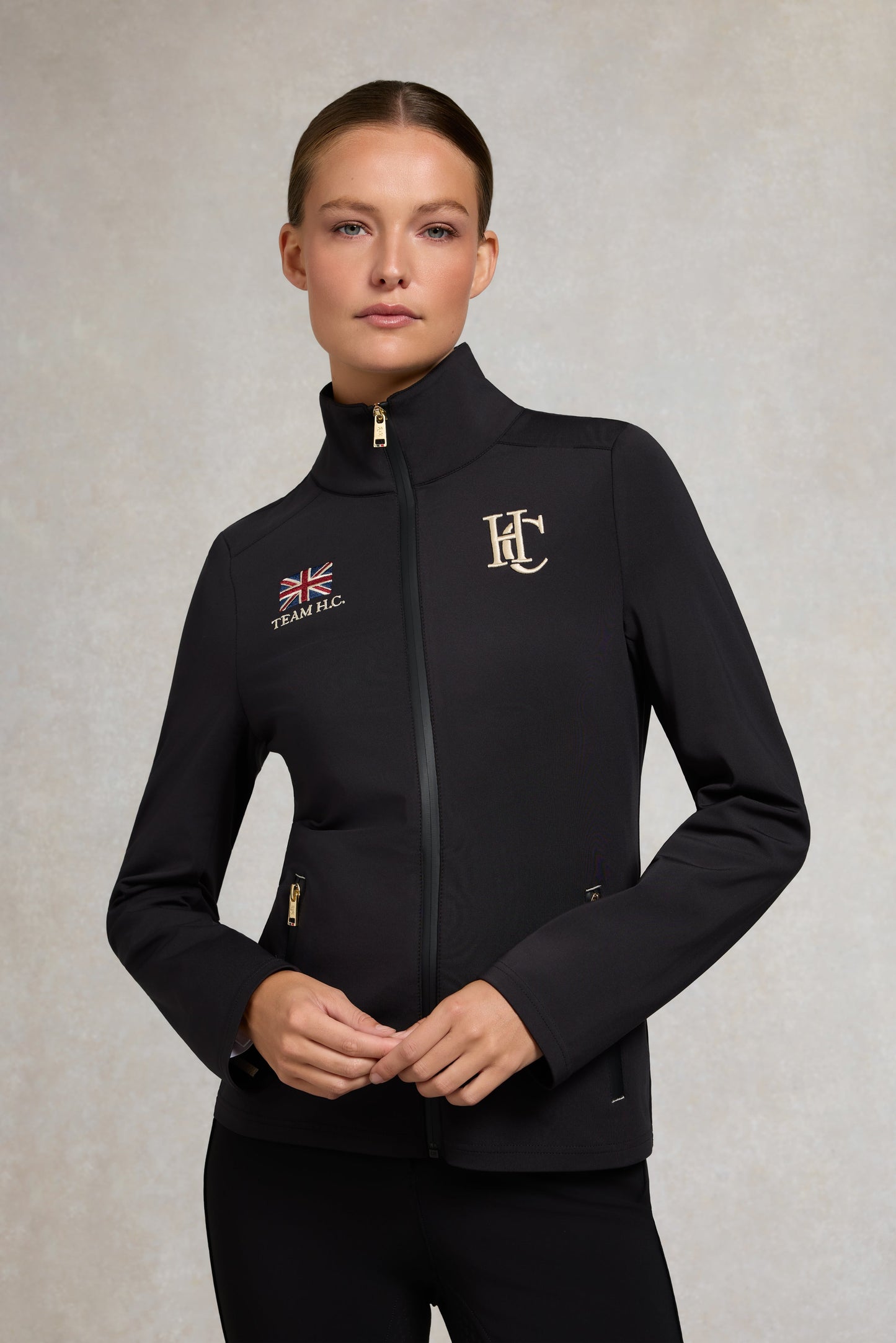 Rocana Zip Through Softshell (Black)