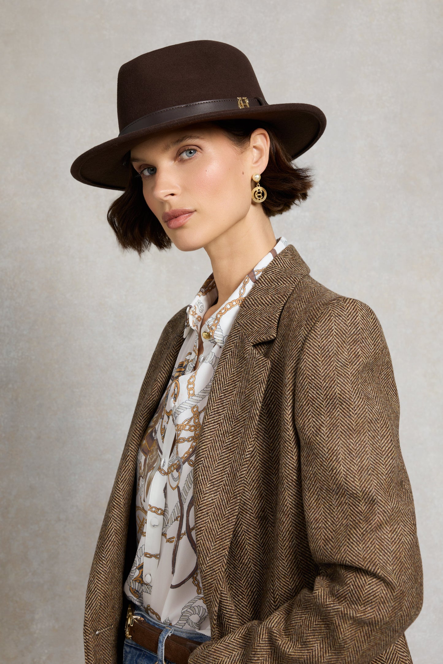 Chelsea Trilby (Chocolate)