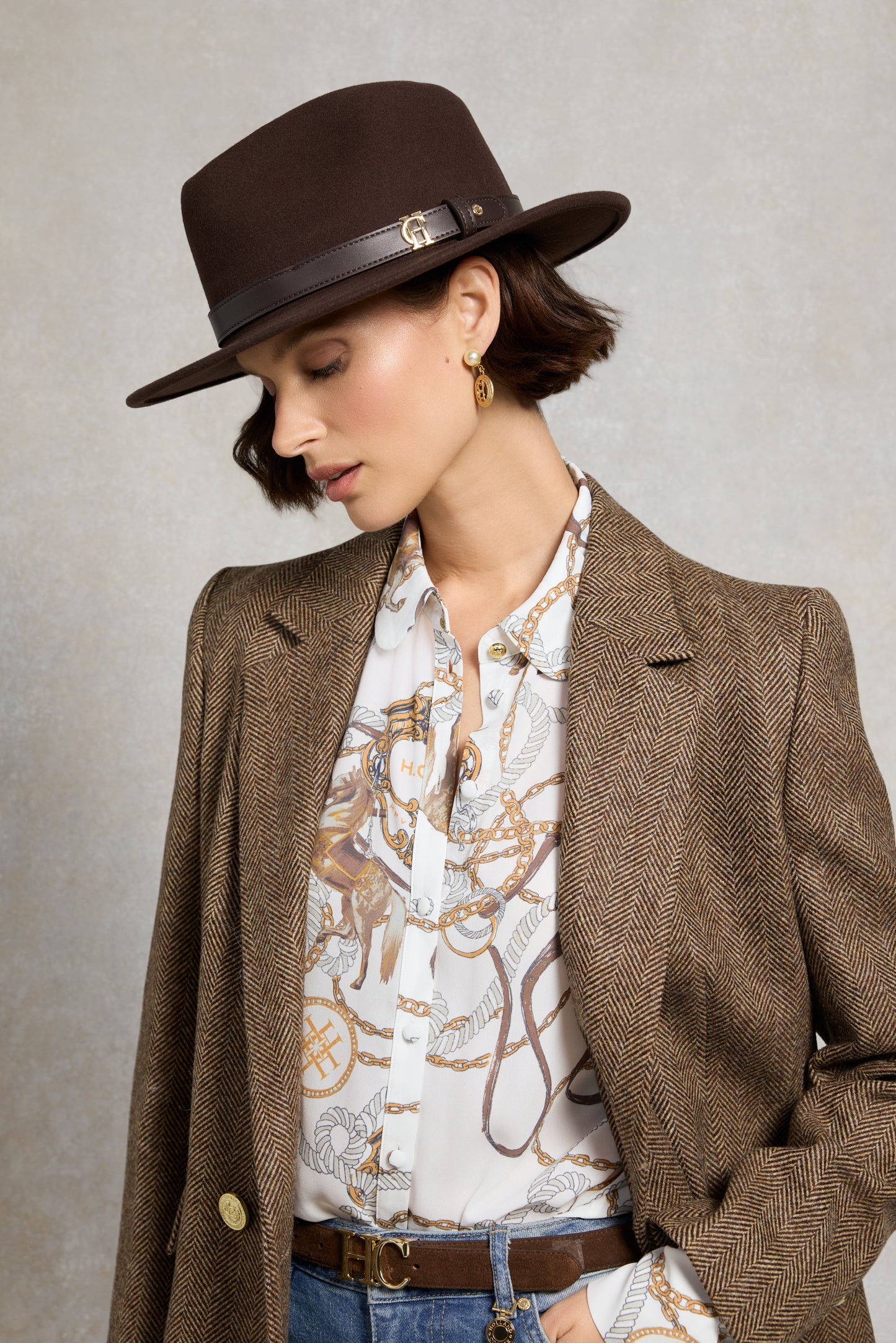 Chelsea Trilby (Chocolate)