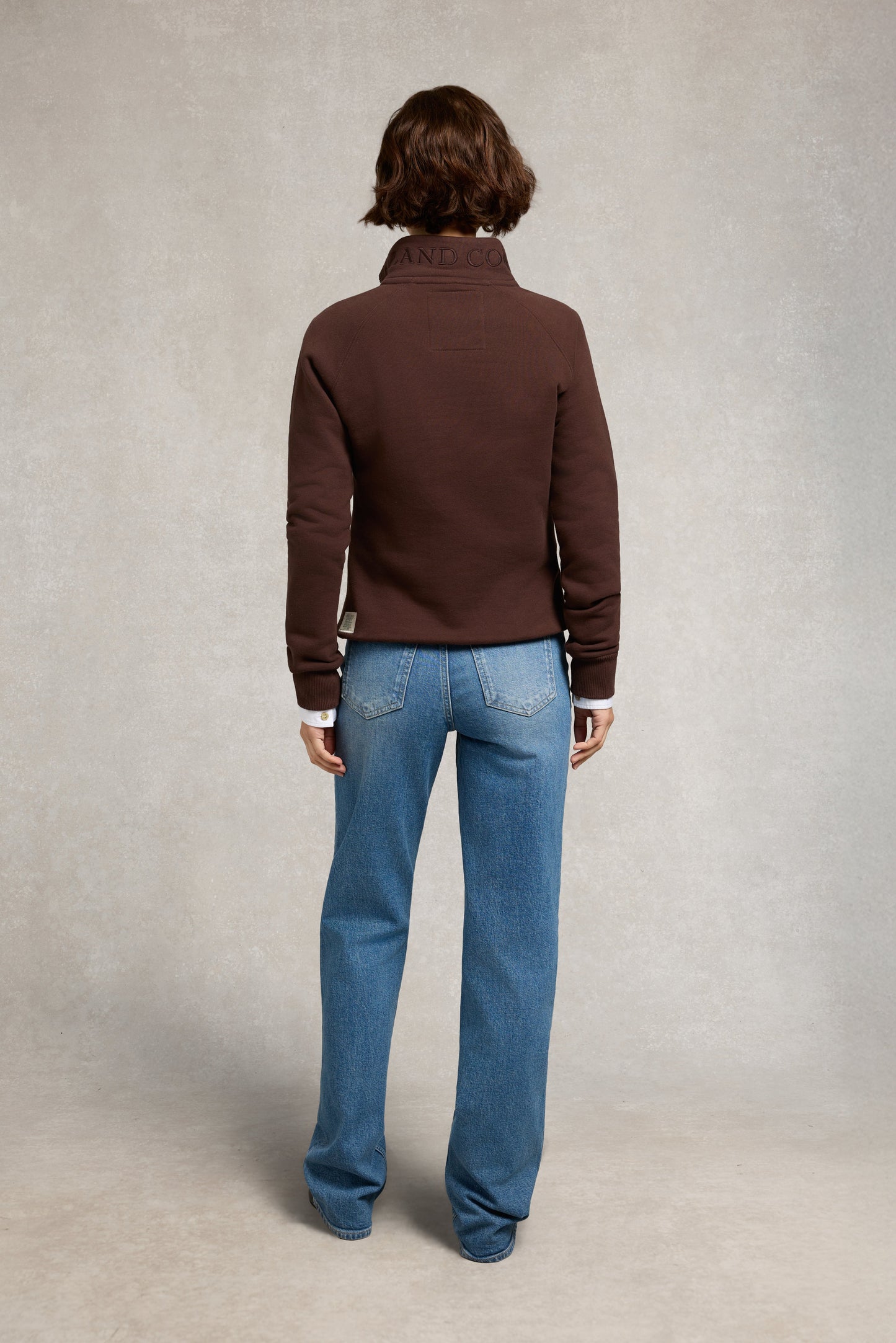 Sporting Goods Zip Henley (Walnut)