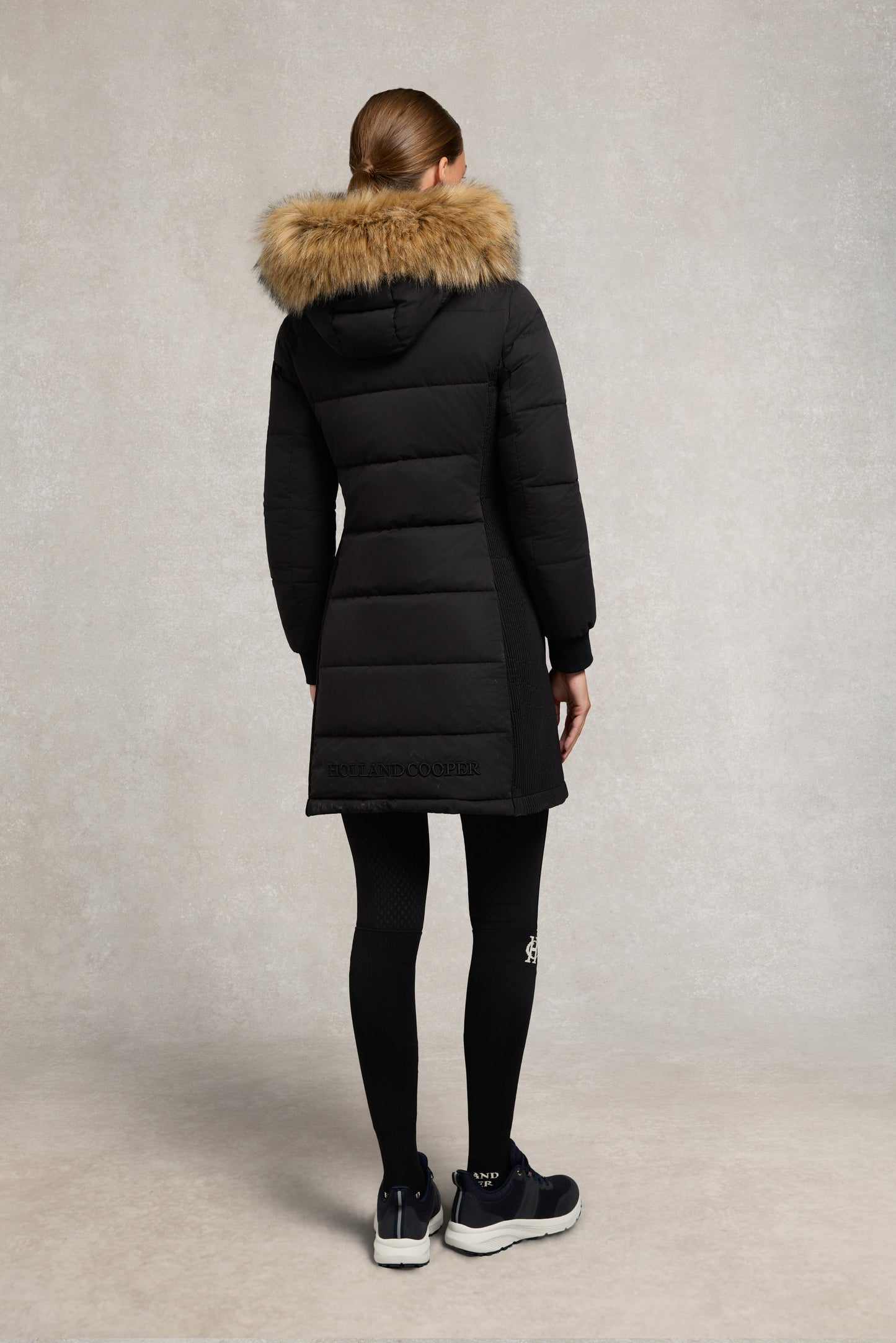 Team Padded Coat (Black)