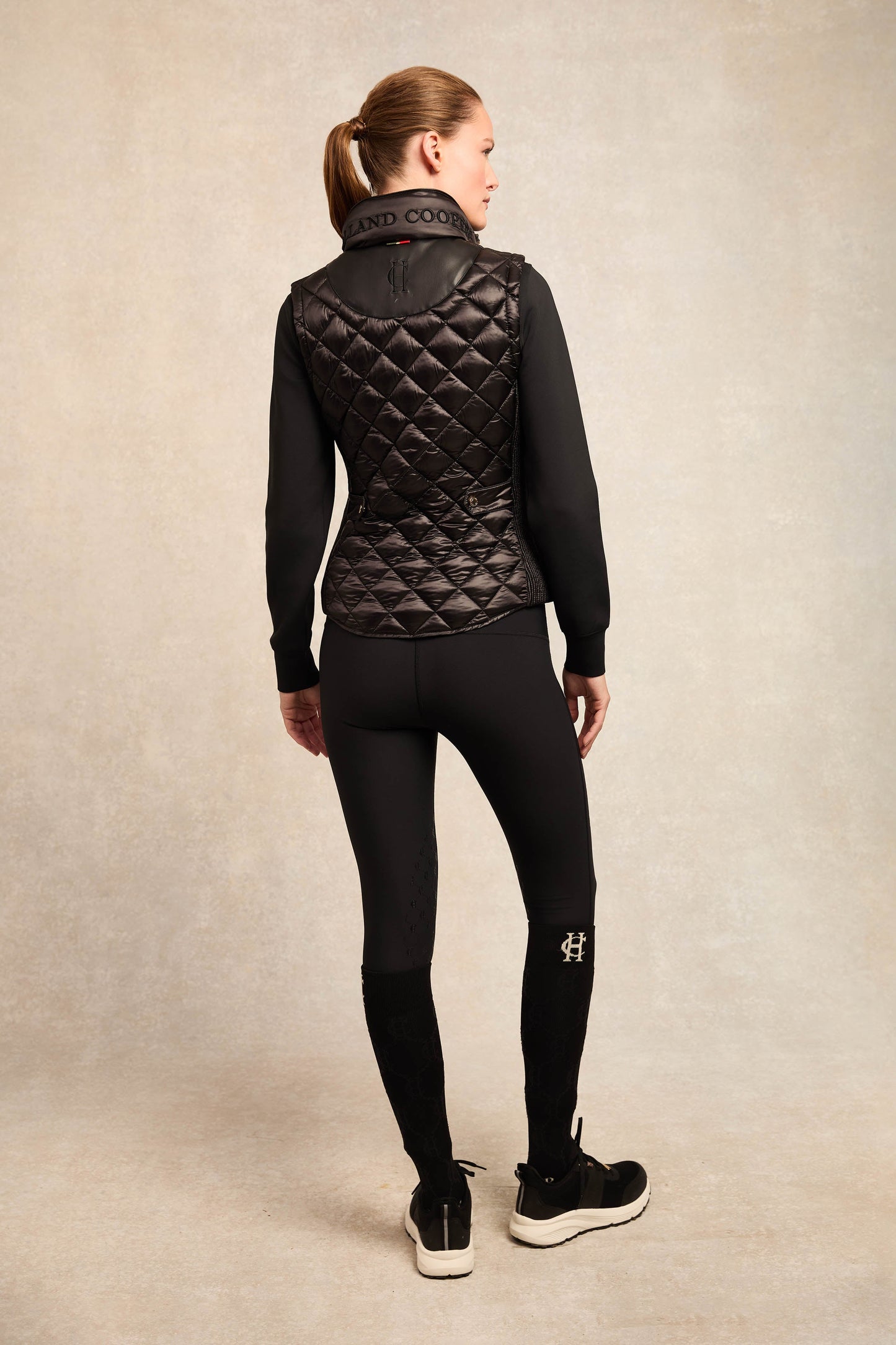 Diamond Quilt Classic Gilet (Black)