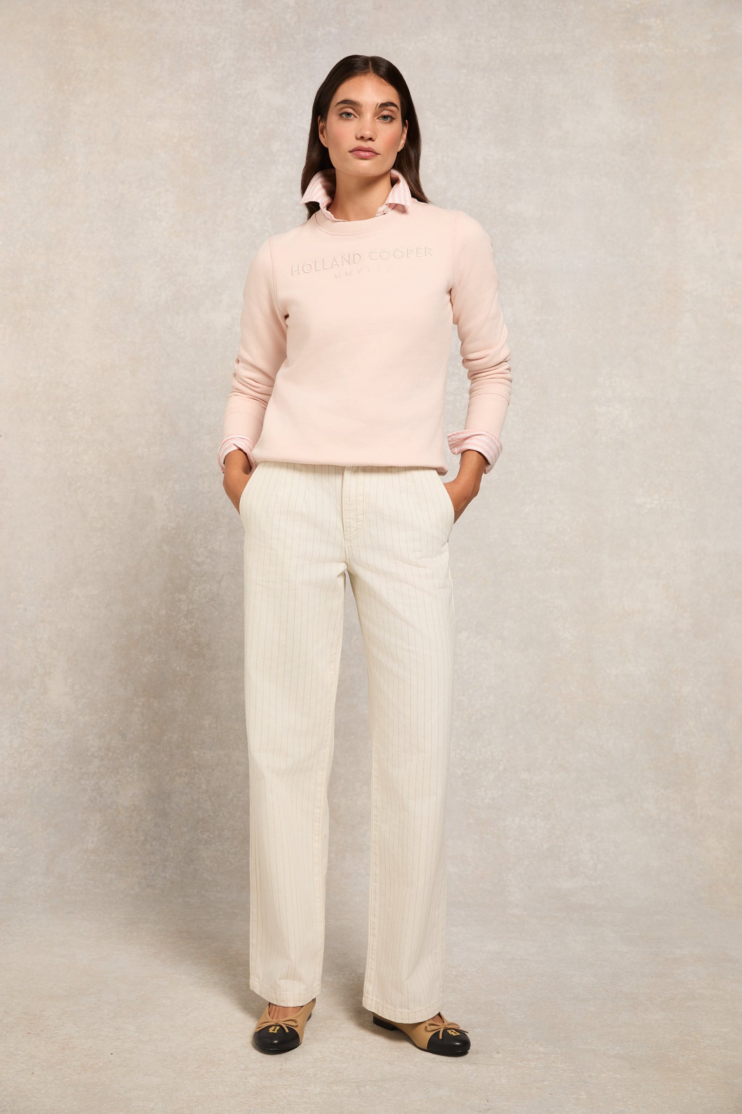 Sporting Heritage Crew (Pale Pink)