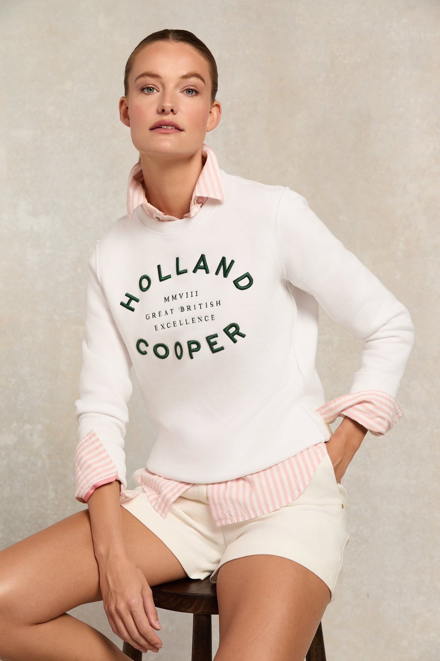 Varsity Crew (White)