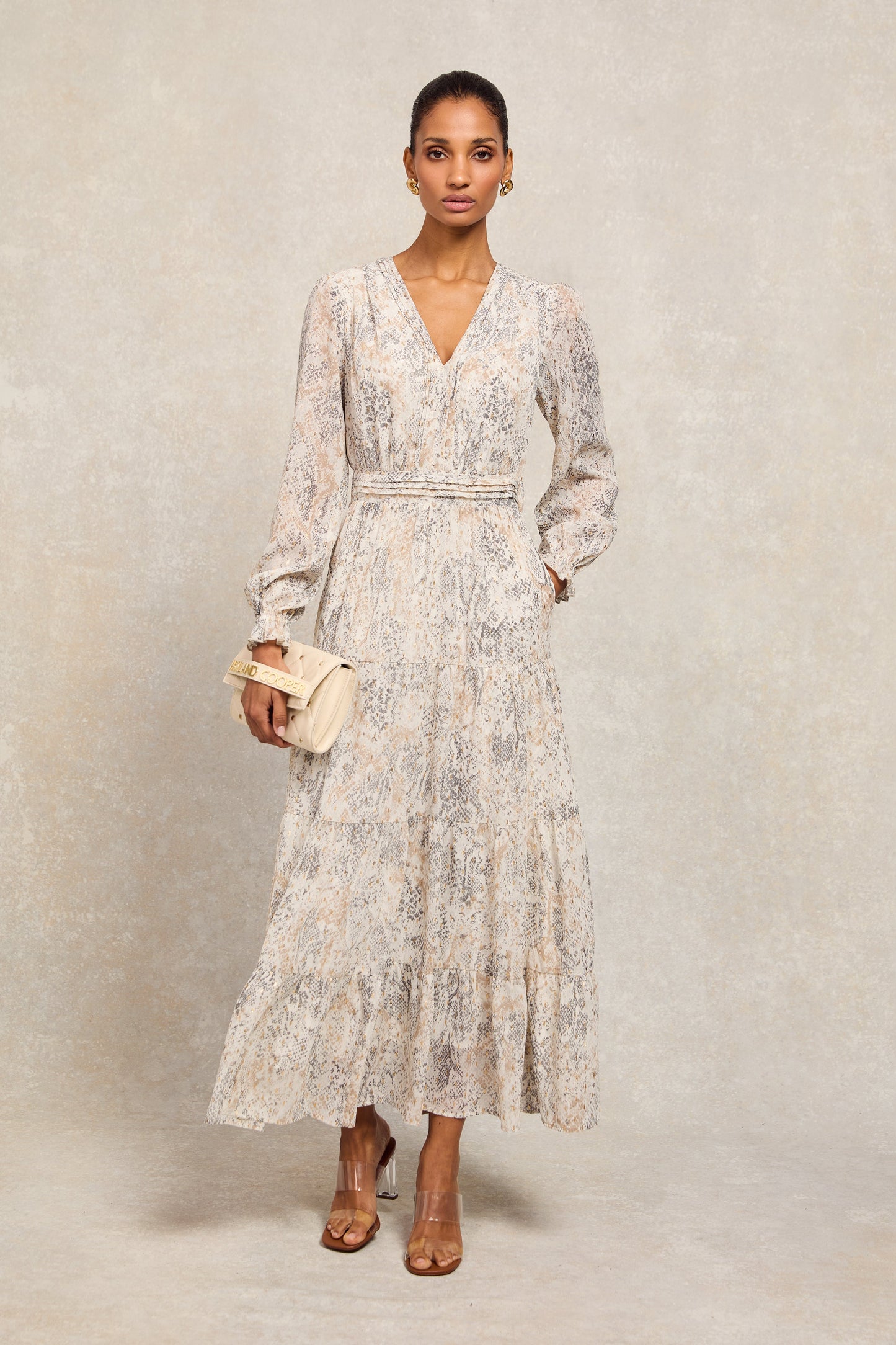 Amaya Maxi Dress (Python)