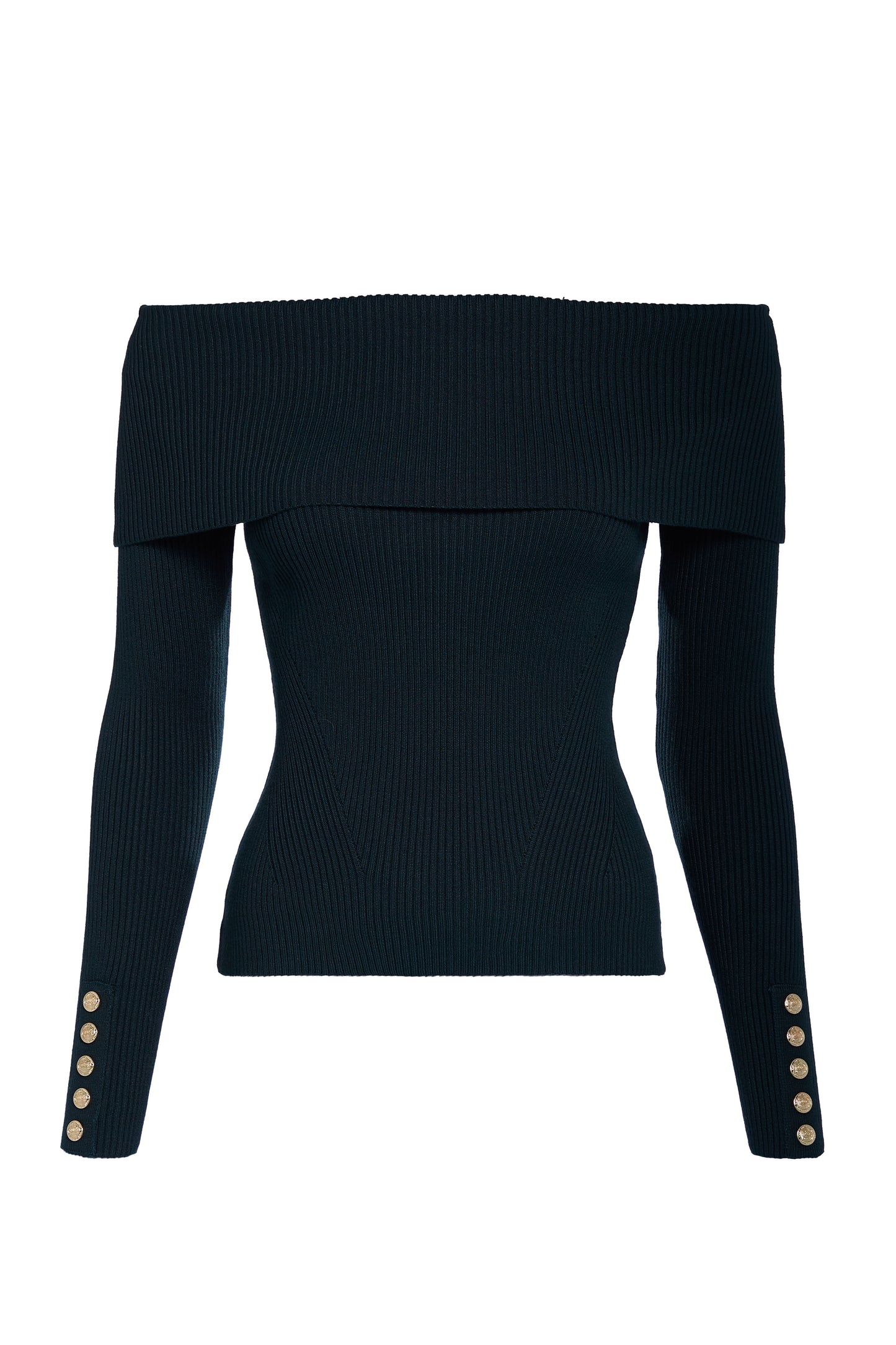 Bardot Knit (Deep Emerald)