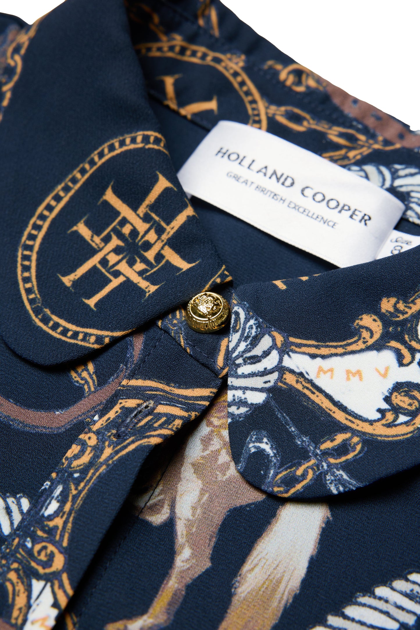 Beau Shirt (Navy Horse Print)