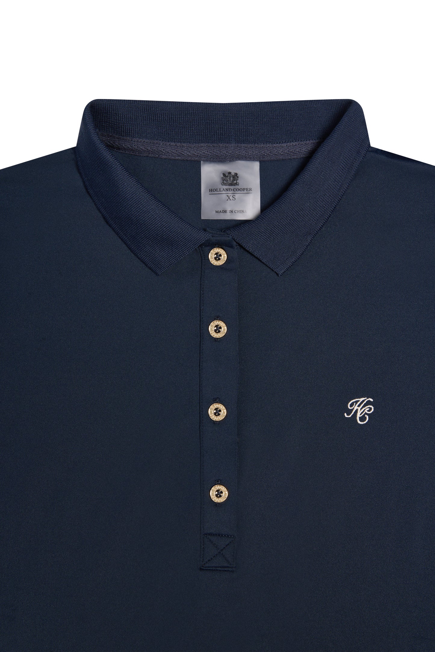 Chiltern Long Sleeve Polo Shirt (Ink Navy)