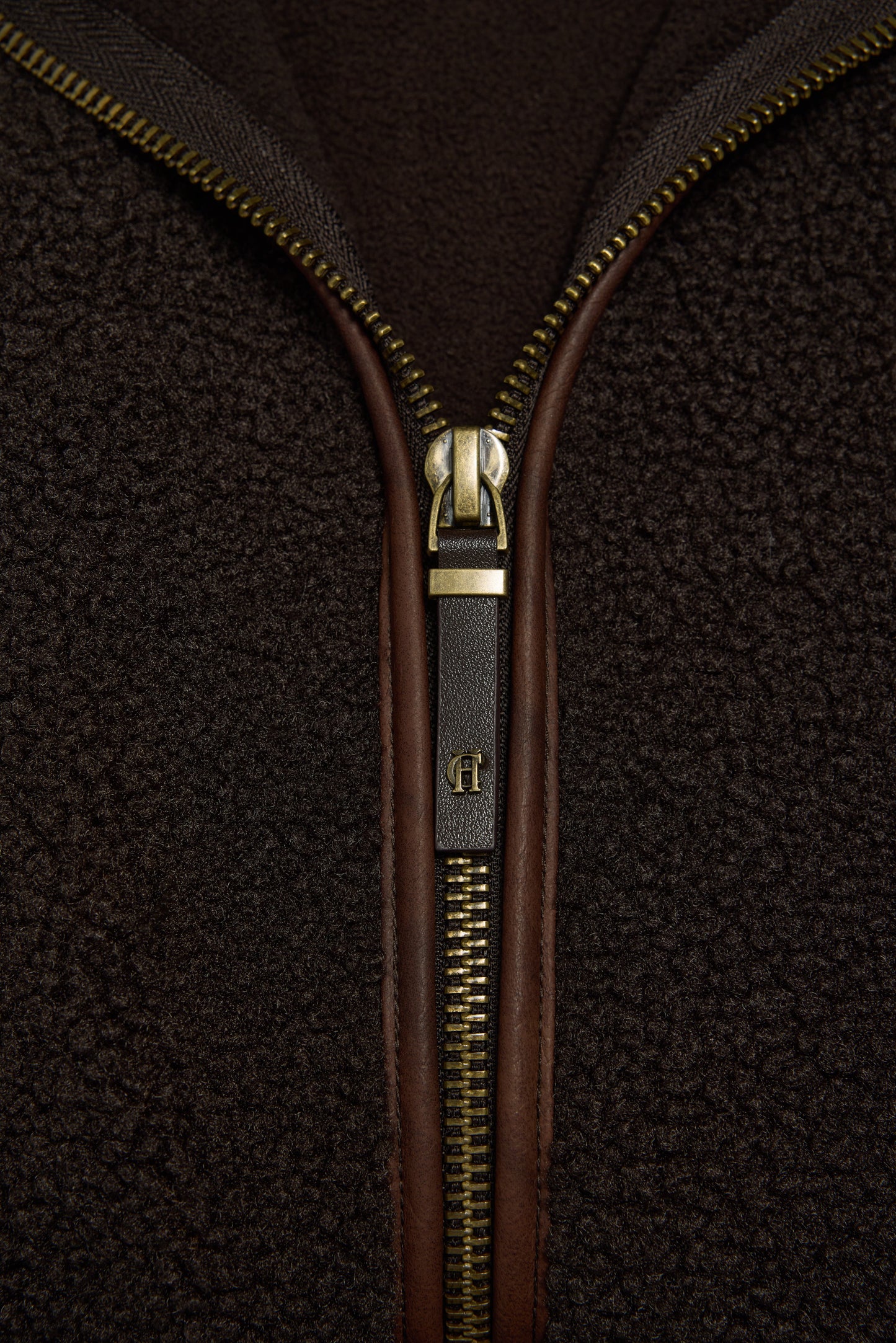 Country Fleece Gilet (Chocolate Borg)