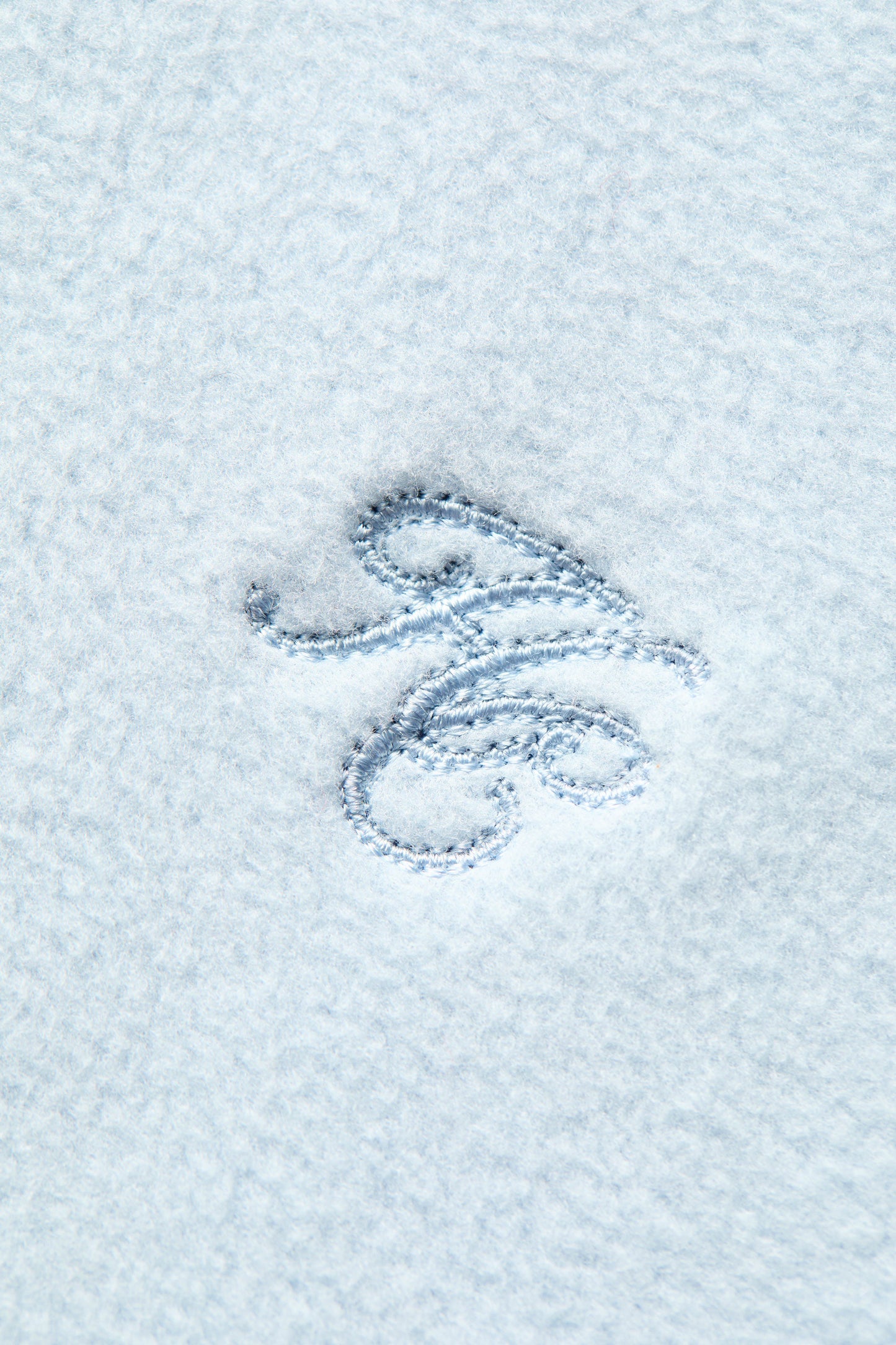 Country Fleece Quarter Zip (Pale Blue)