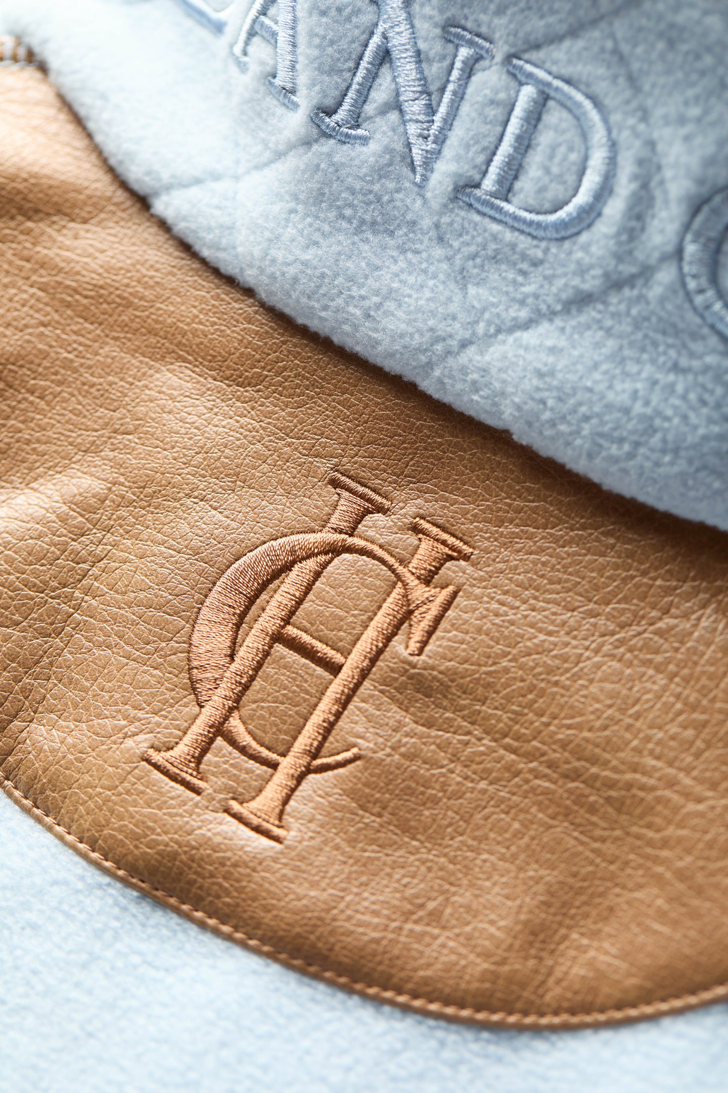 Country Fleece Quarter Zip (Pale Blue)