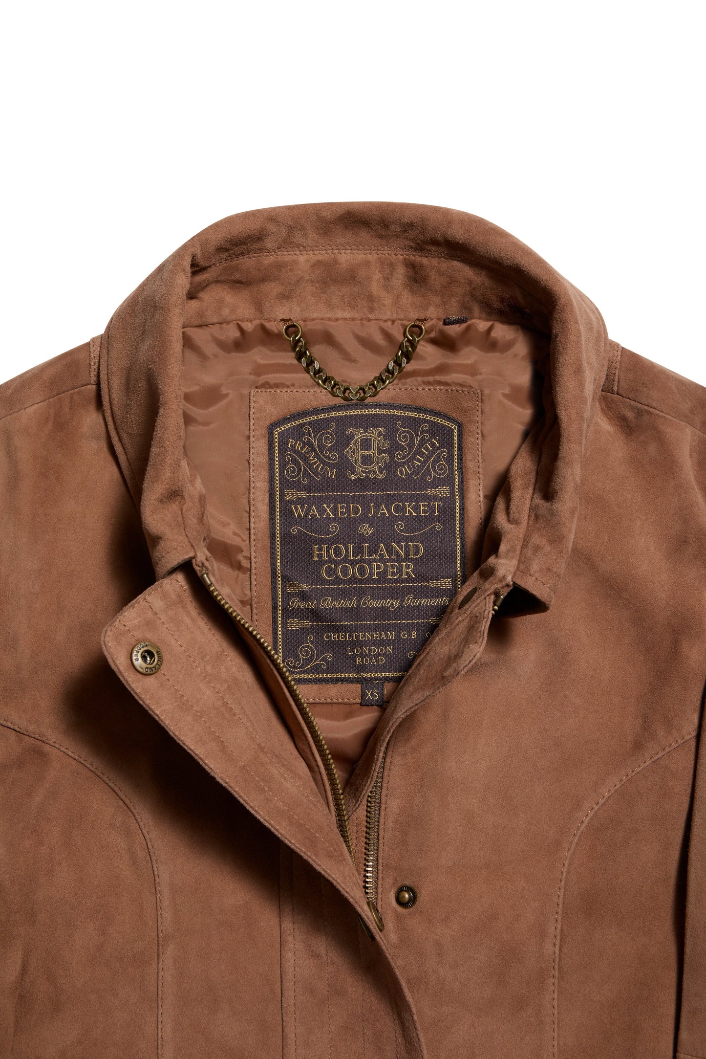 Country Suede Jacket (Cognac)