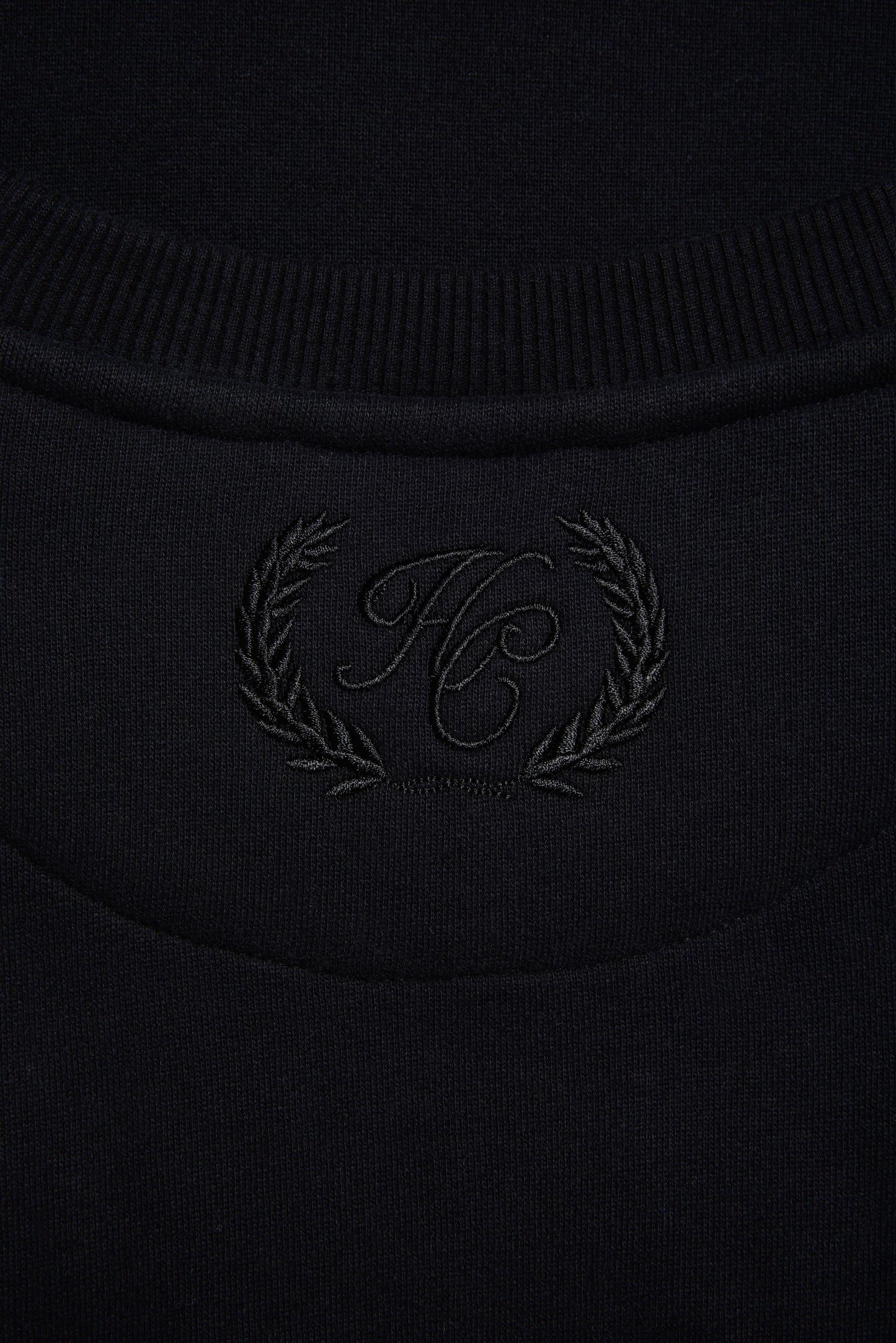 Men's Crew Neck Sweat (Black)