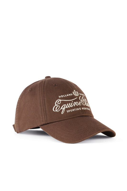 Equine Club Cap (Chocolate)