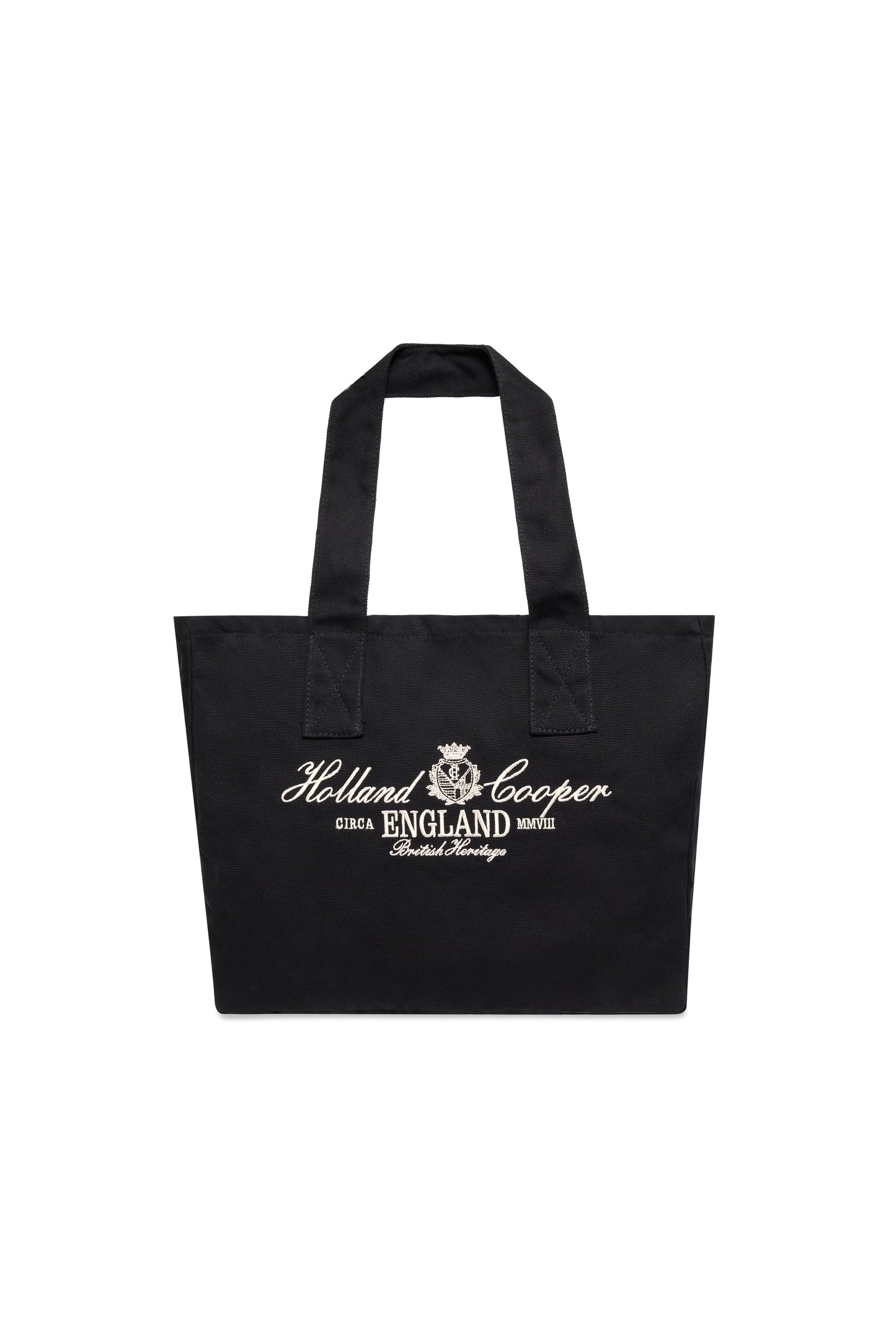 Essential Tote Bag (Black Ecru)