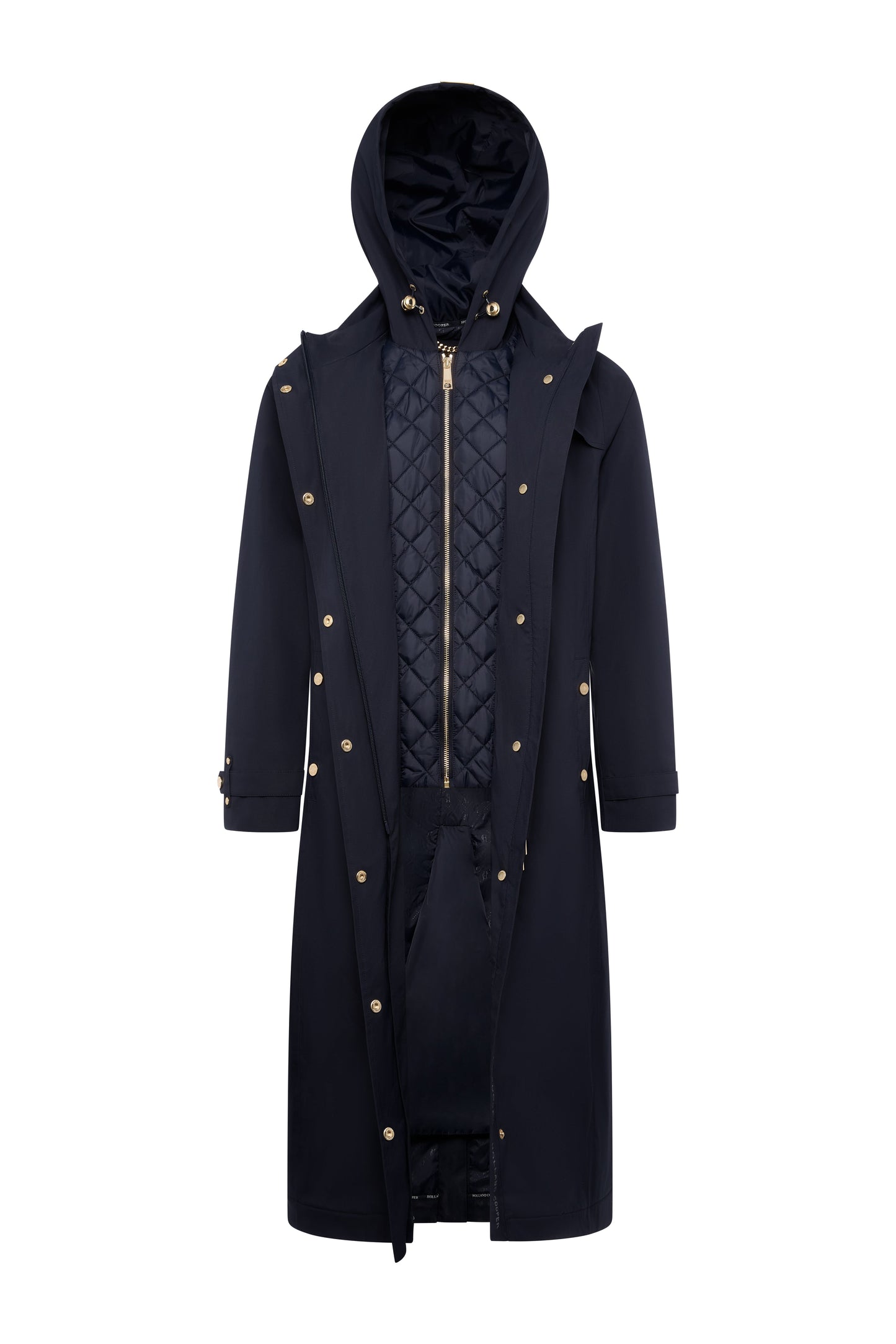 Folgate Rain Coat (Ink Navy)