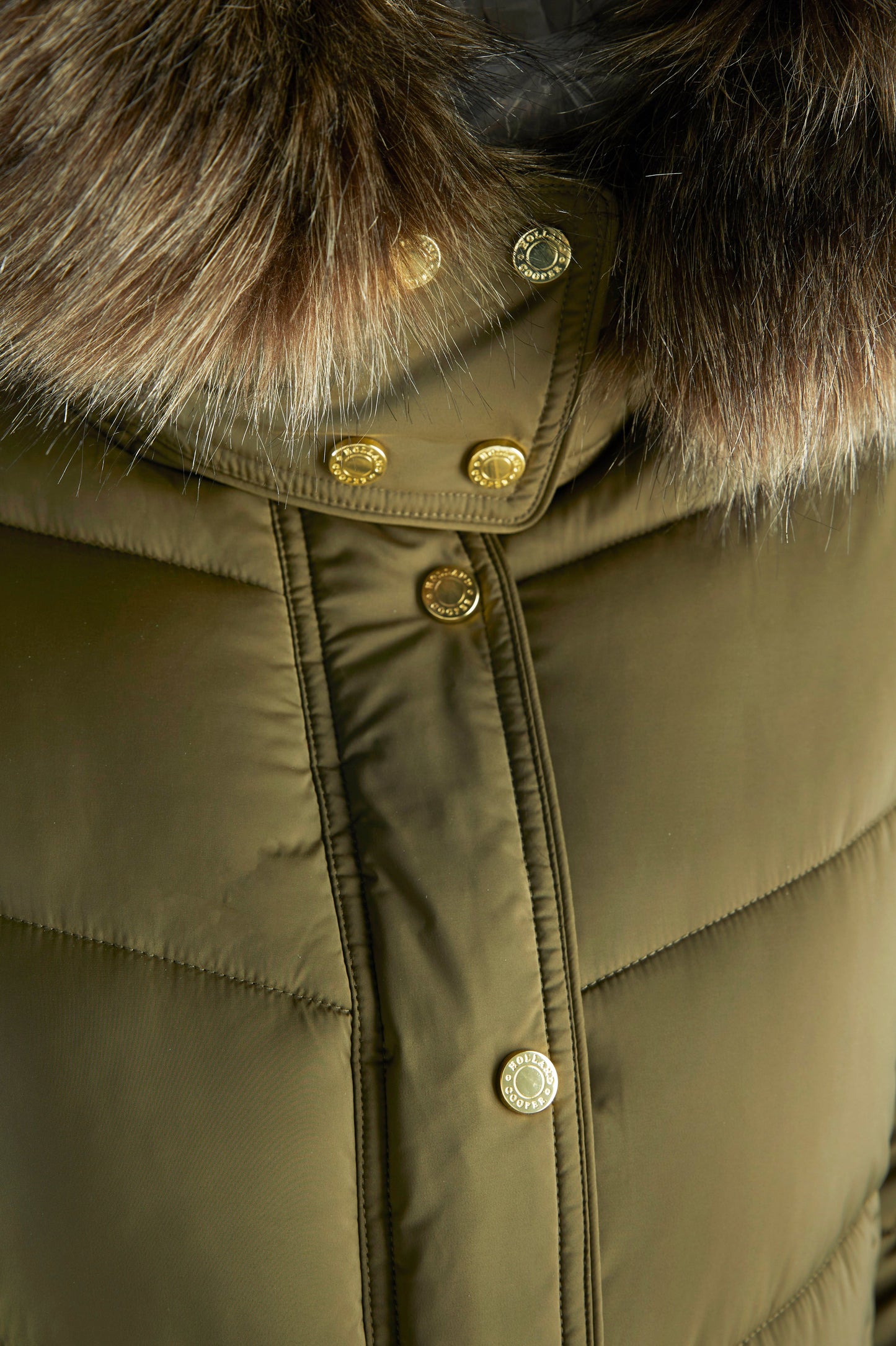 Glacier Full Length Puffer (Khaki)