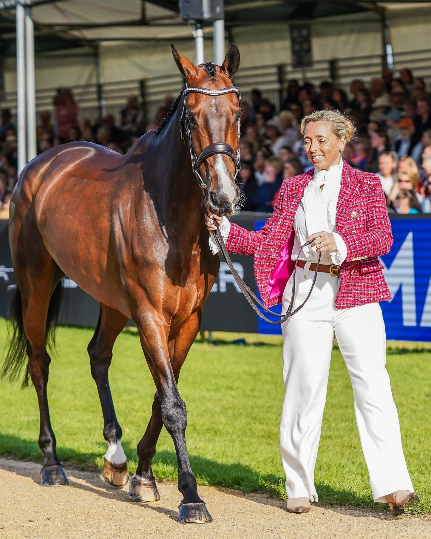 Emma Hyslop-Webb's Burghley Trot Up Look Two