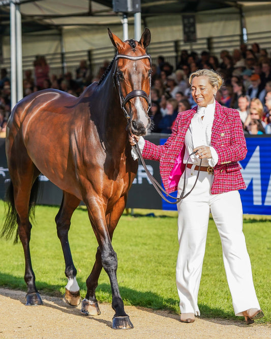 Emma Hyslop-Webb's Burghley Trot Up Look Two