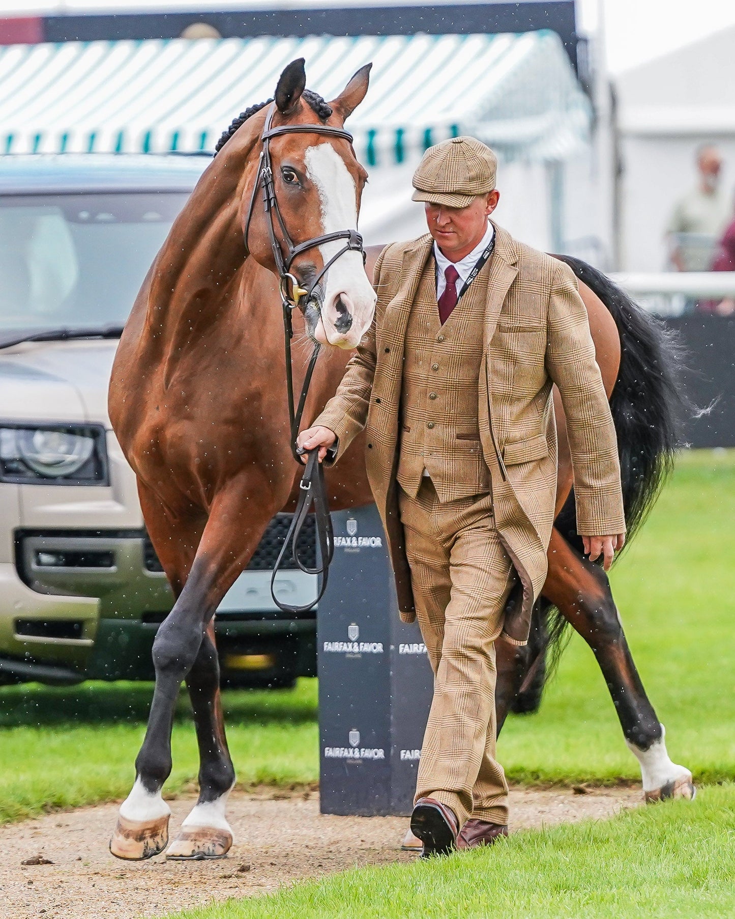 Matt Heath's Burghley Trot Up Look One