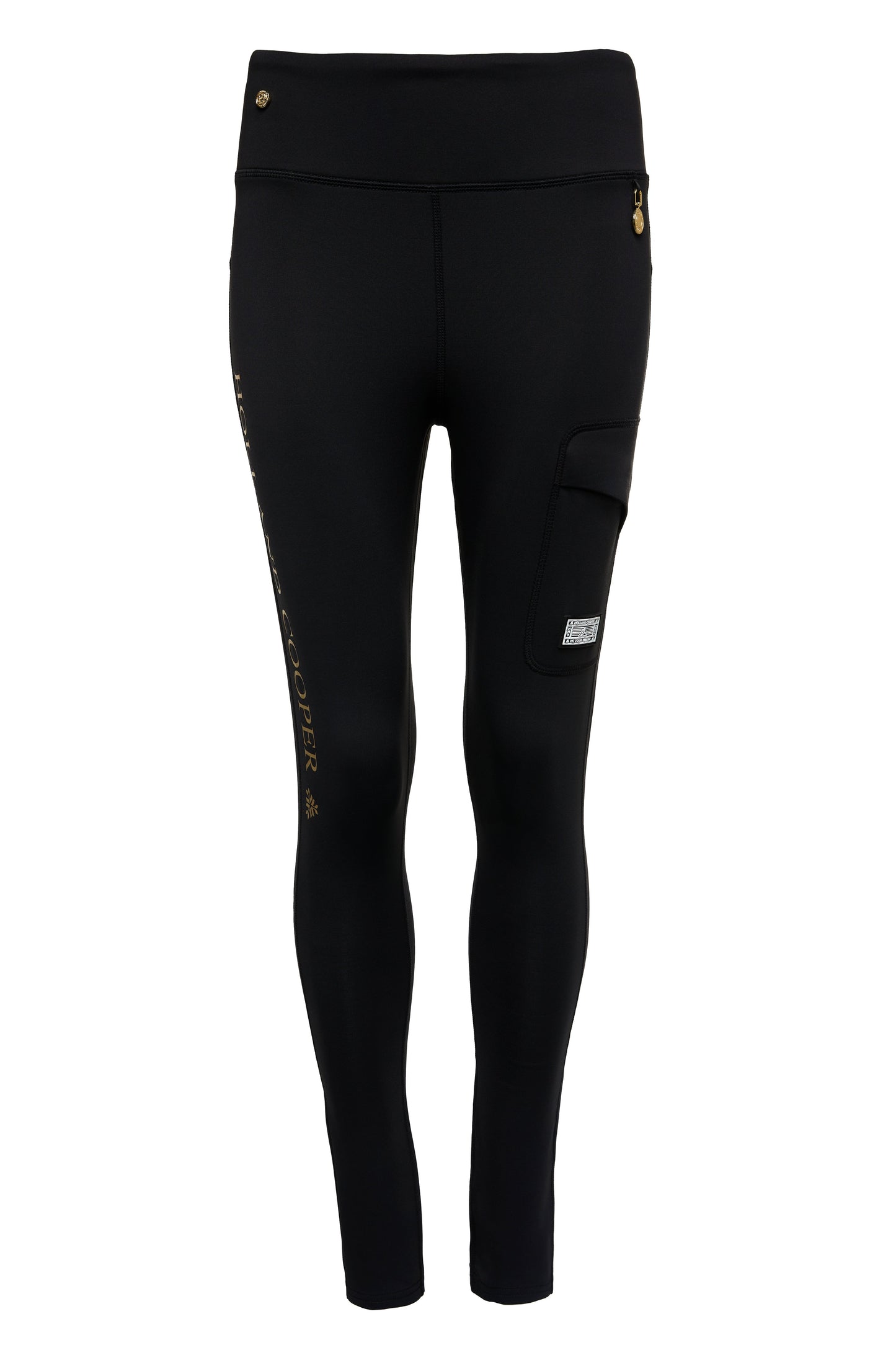 Thermal Ski Leggings (Black)