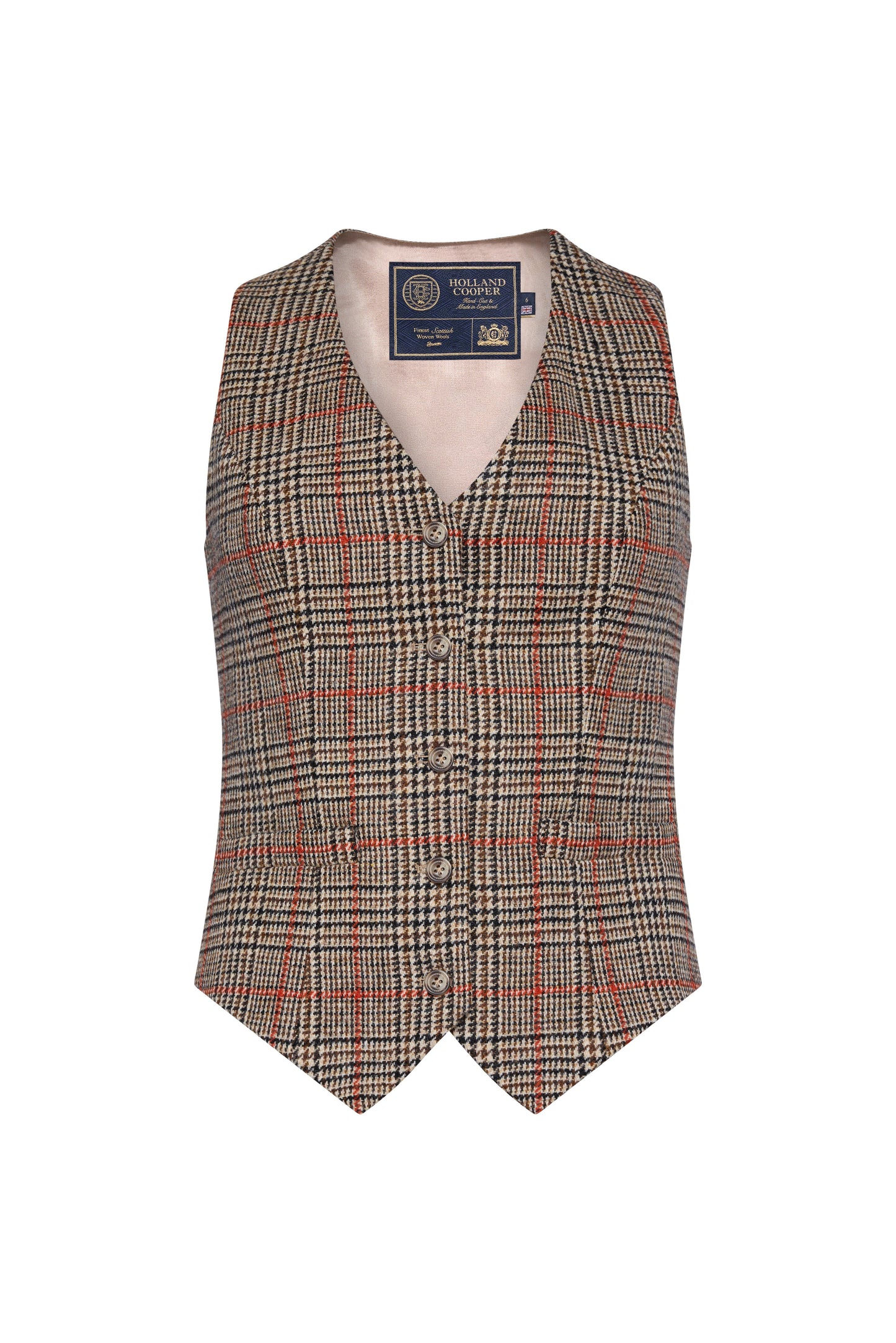 Hampton Waistcoat (Orange Windsor)