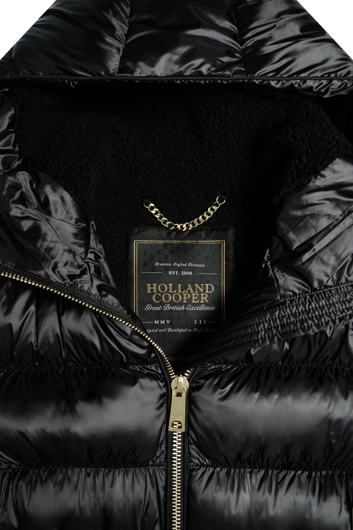 Harrow Padded Jacket (Deep Black)